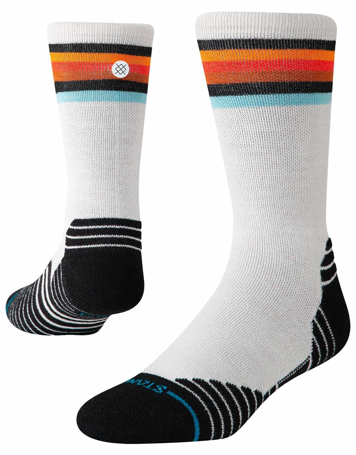 Vindicated Mid Wool Crew Light Heather + Stance