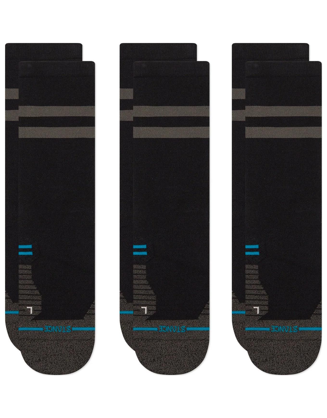 Franchise Ul Crew 3 Pack Black + Stance