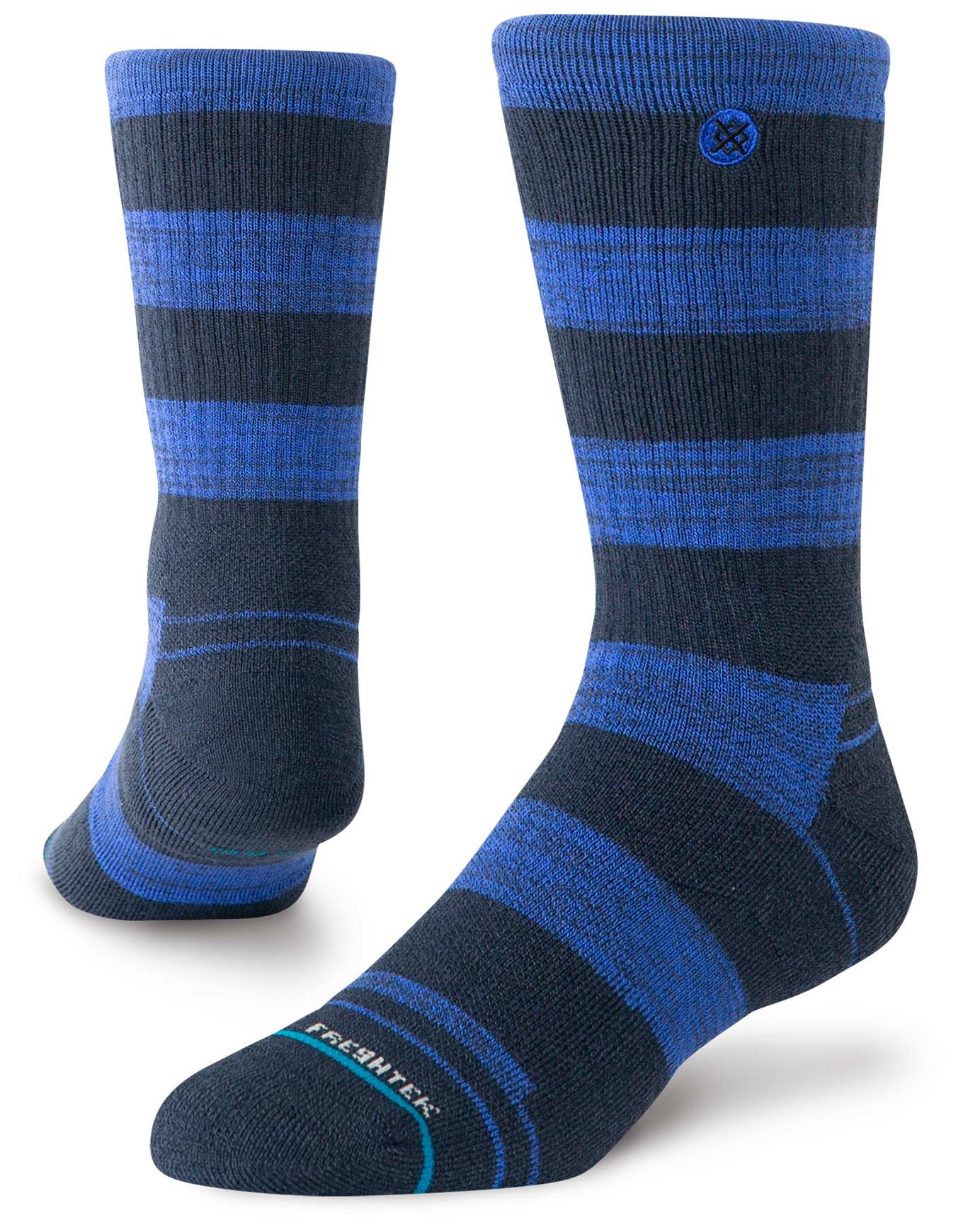 Aquatic Hike Crew Navy Heather + Stance