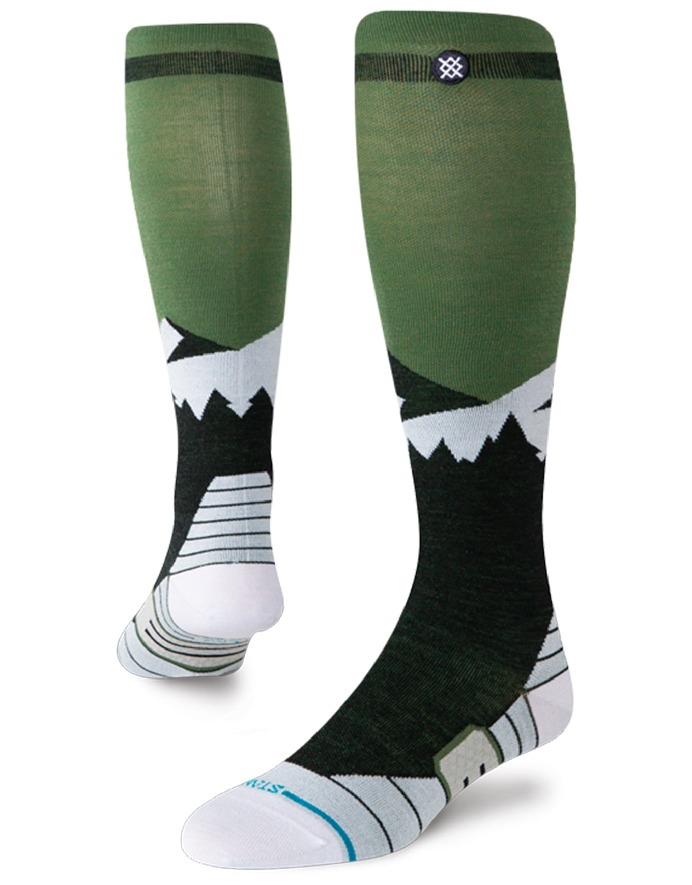Divide Ul Wool Snow Black + Stance
