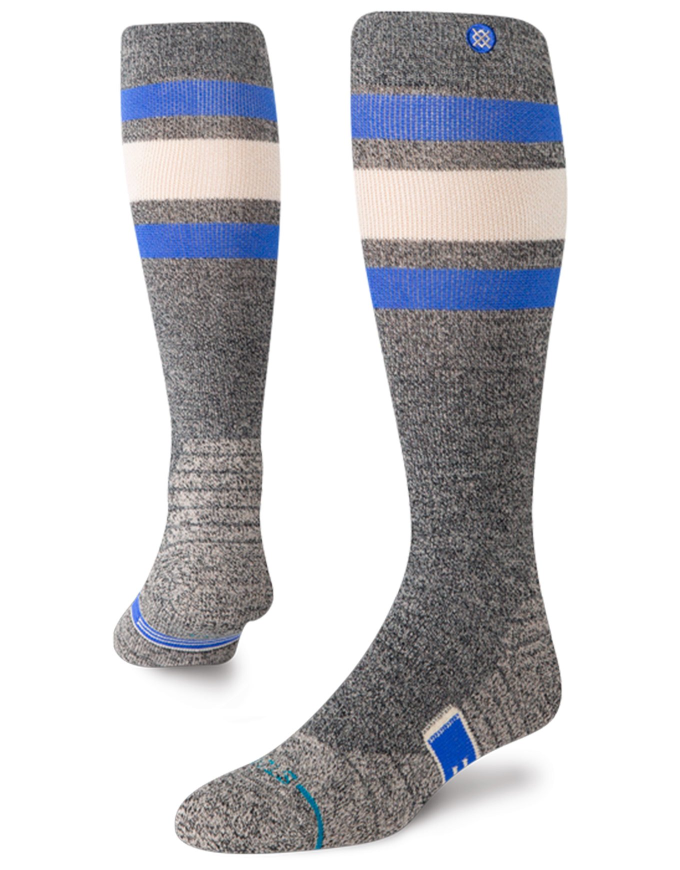Boyd Mid Wool Snow Blue + Stance