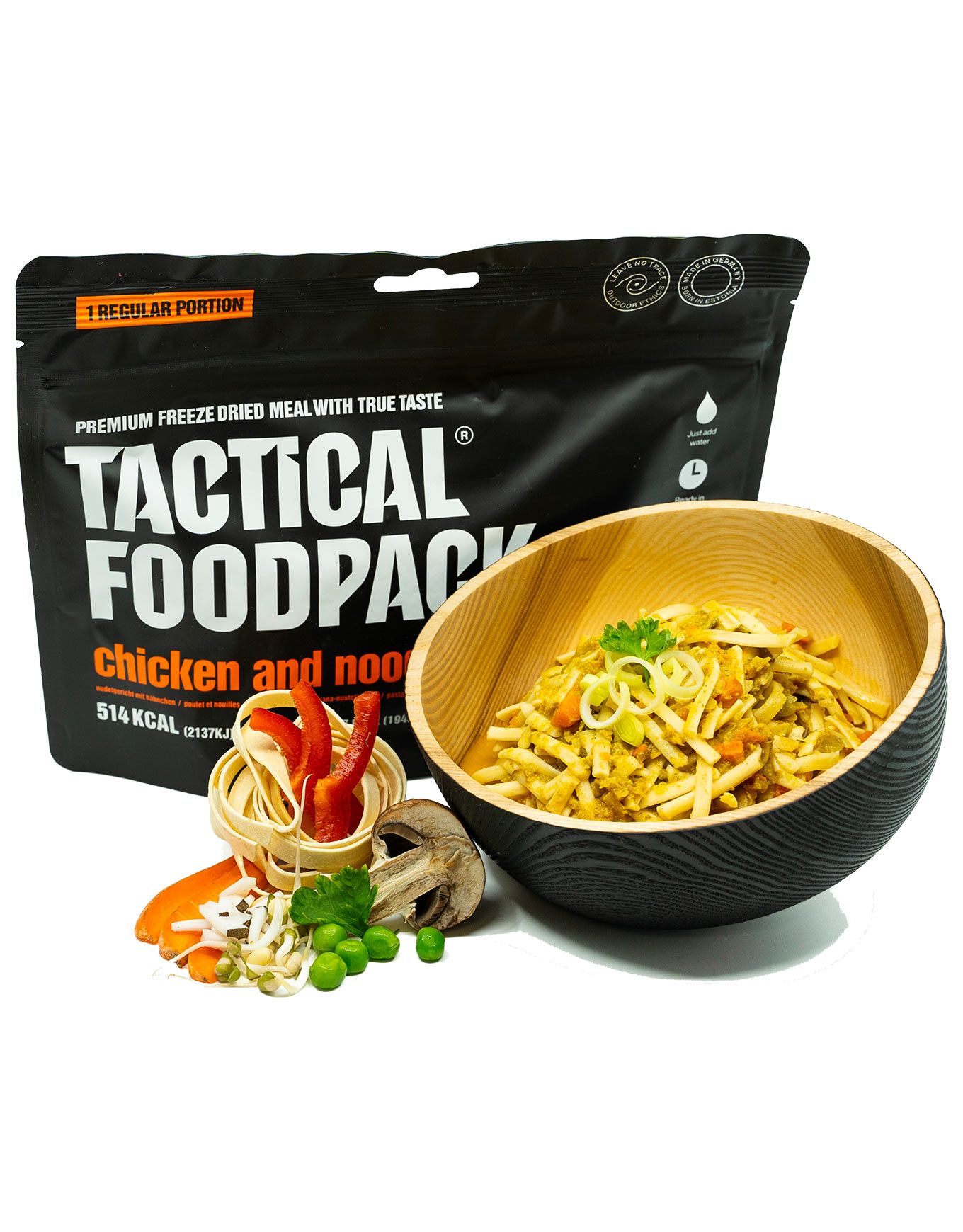 Poulet Et Nouilles 110g + Tactical Foodpack