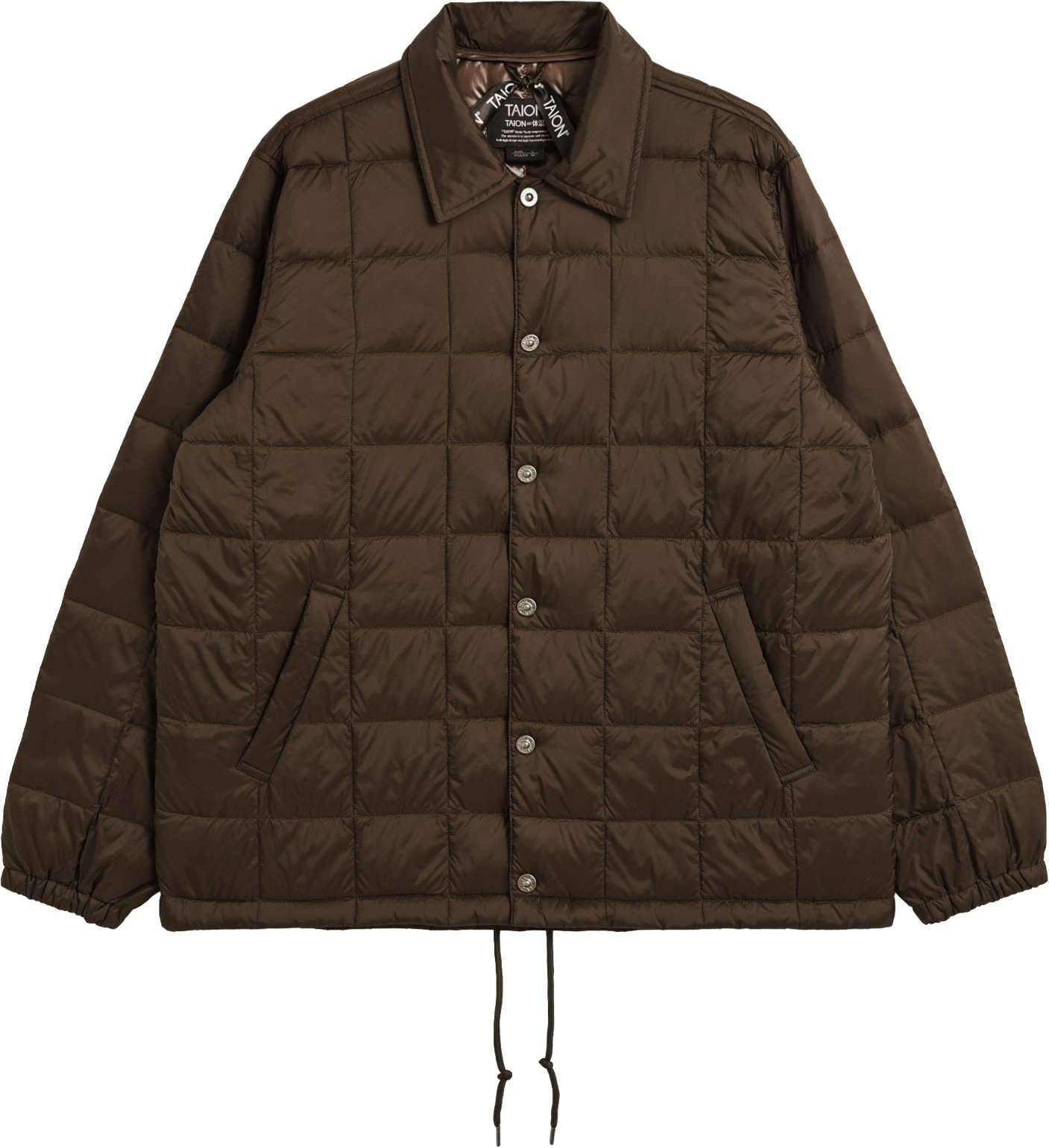 Coach Down Jacket Dark Choco + Taion