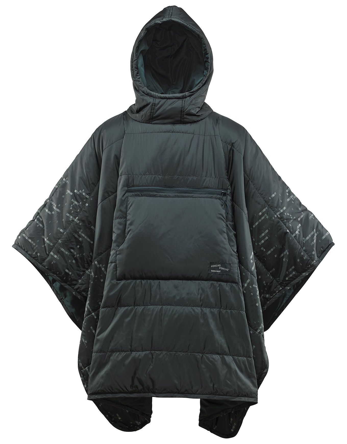 Honcho Poncho Black Forest Print + Thermarest
