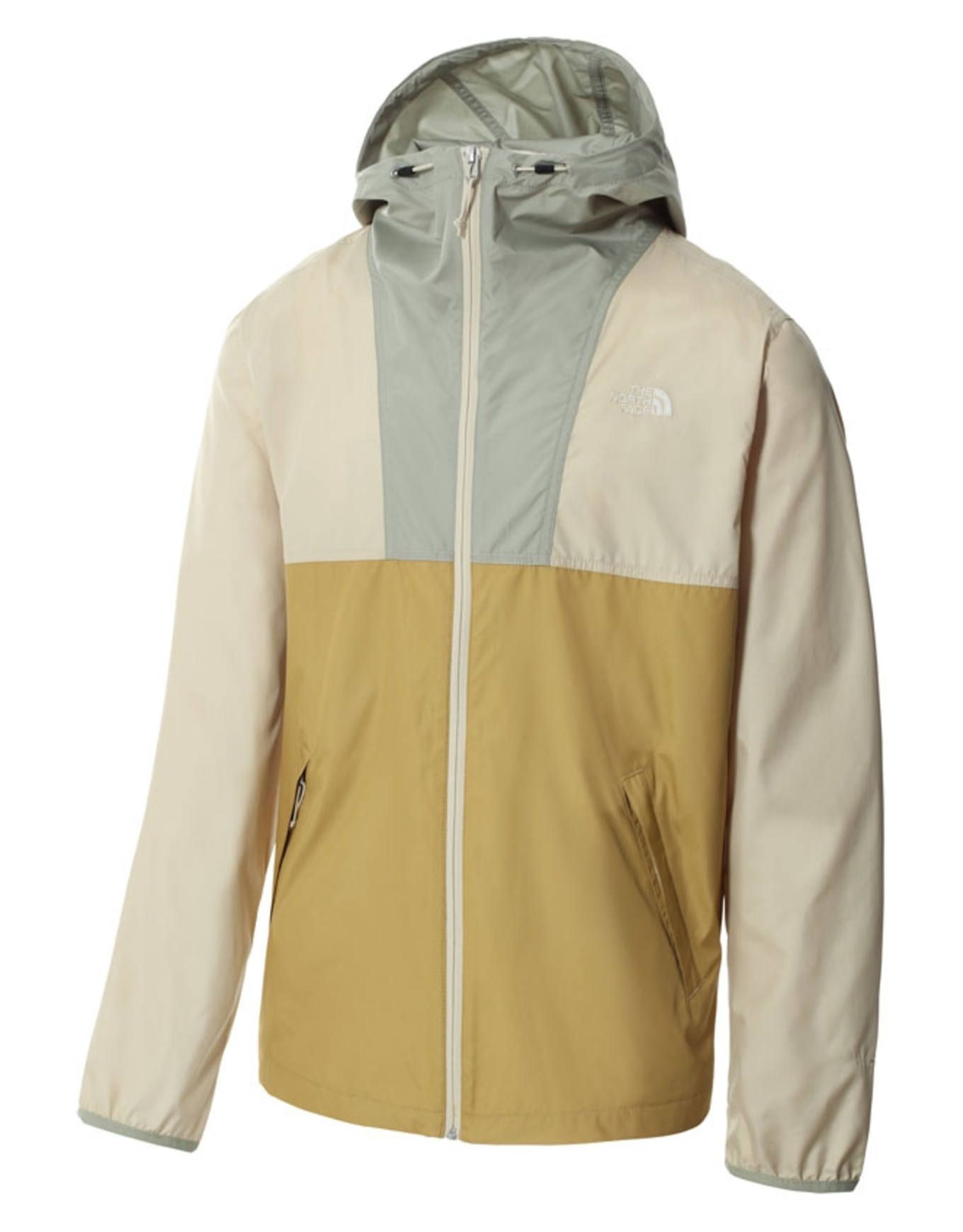 M Cyclone Jacket Tea Green/Antelope Tan Gravel + The North Face