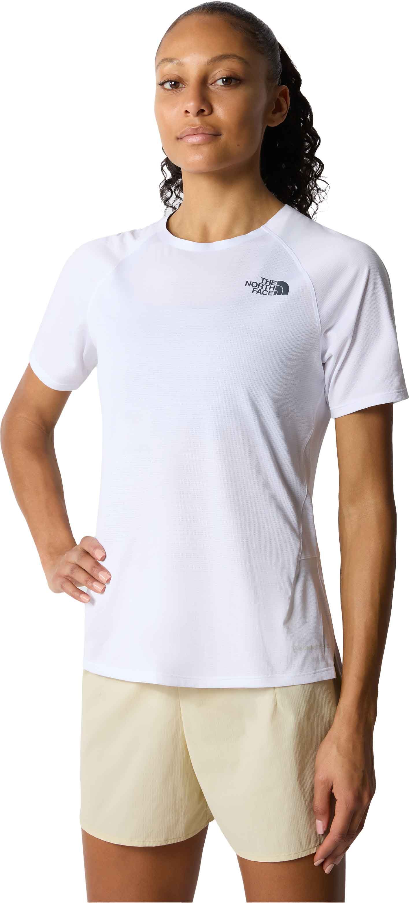 The North Face W Summit High Trail Run S/S TNF White/Optic Blue 
