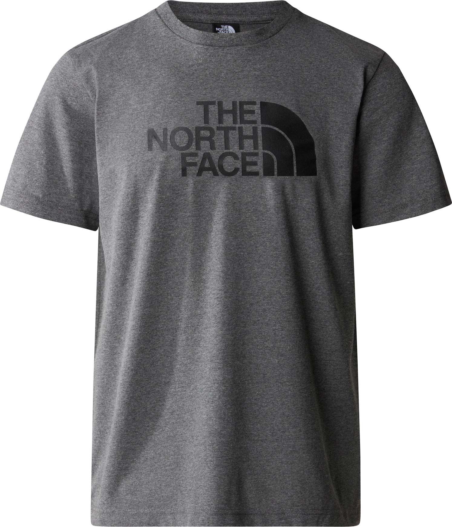 M S/S Easy Tee TNF Medium Grey Heather + The North Face