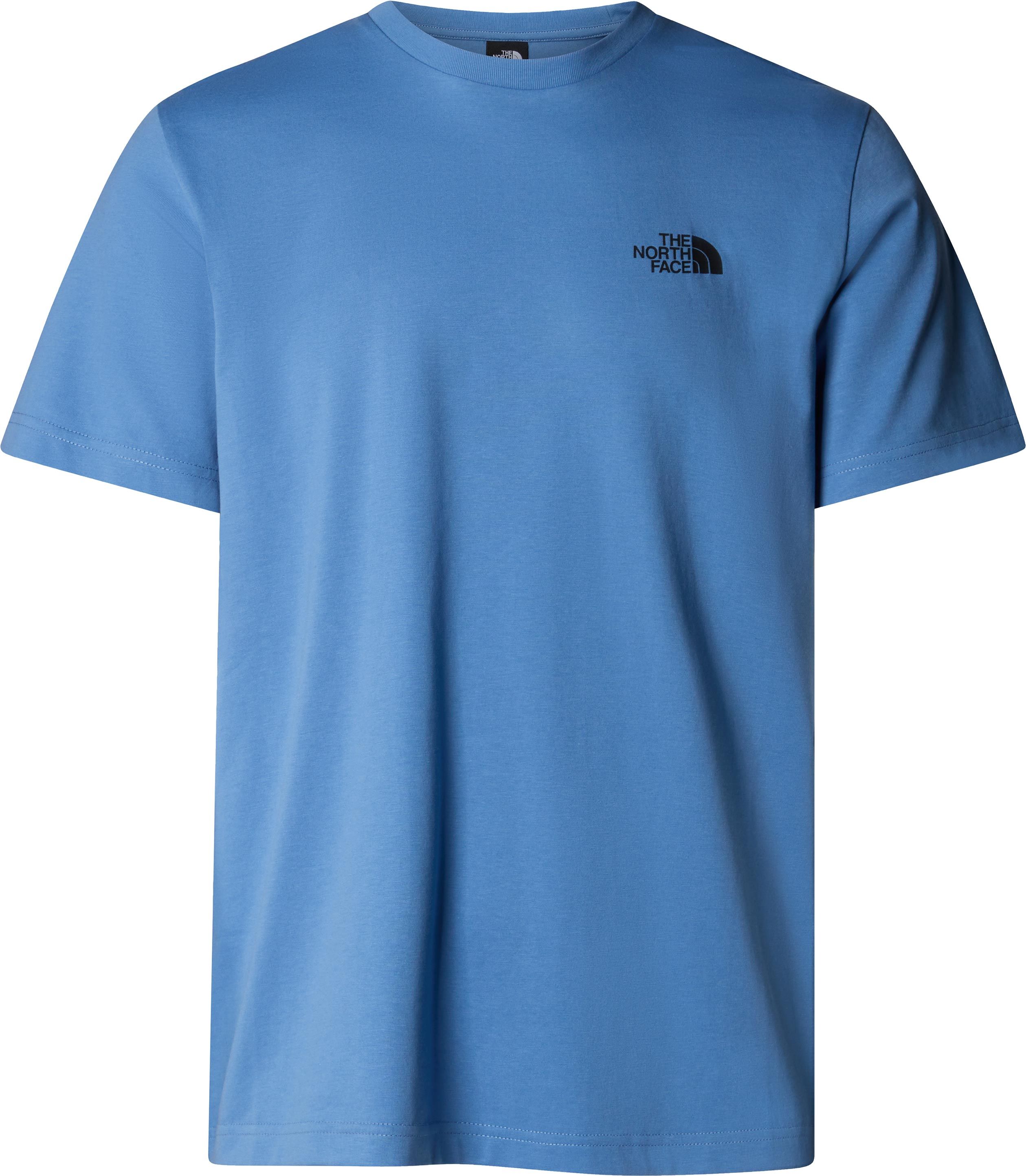 M S/S Simple Dome Tee Indigo Stone + The North Face