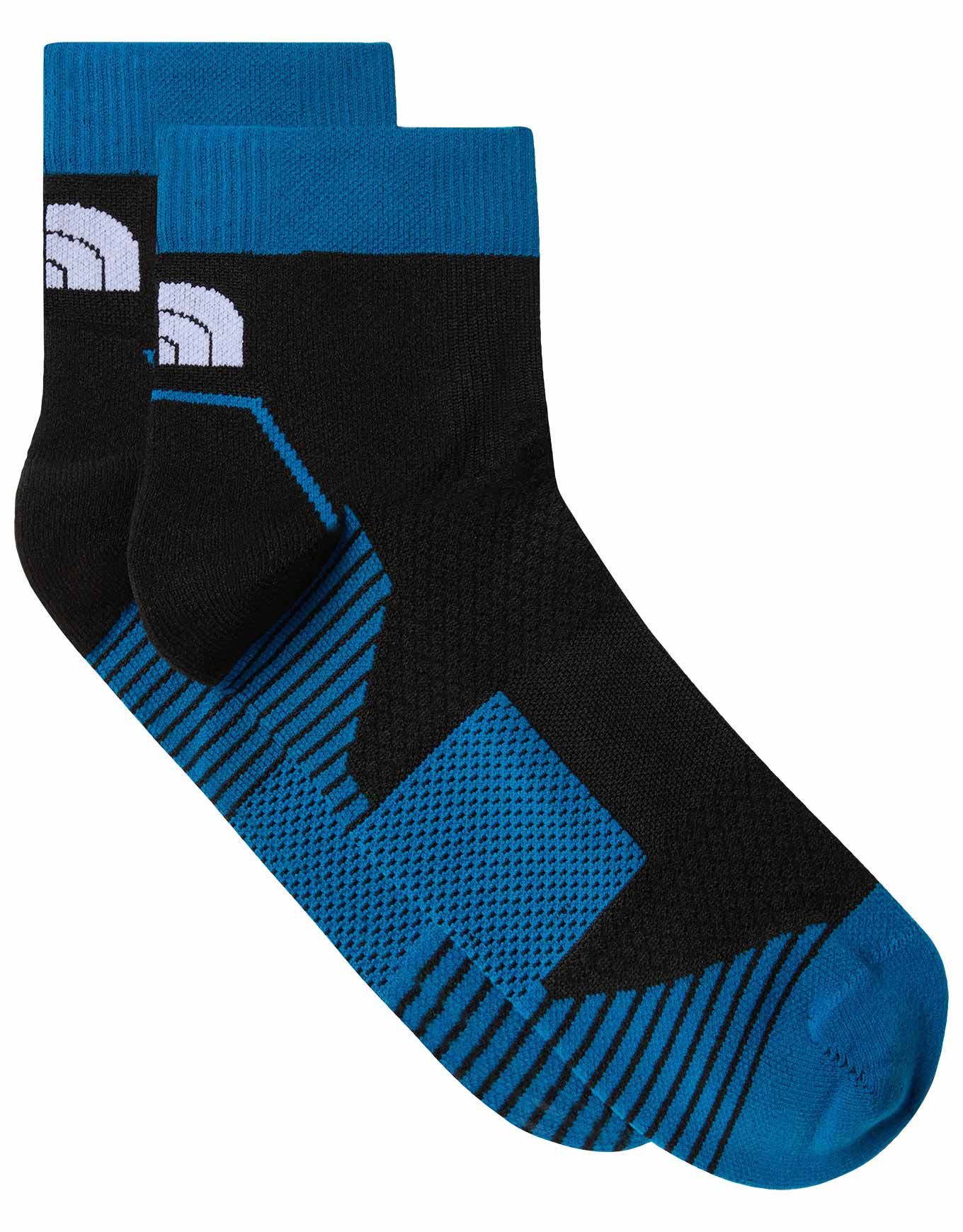 Trail Run Quarter Sock Sapphire Slate + The North Face