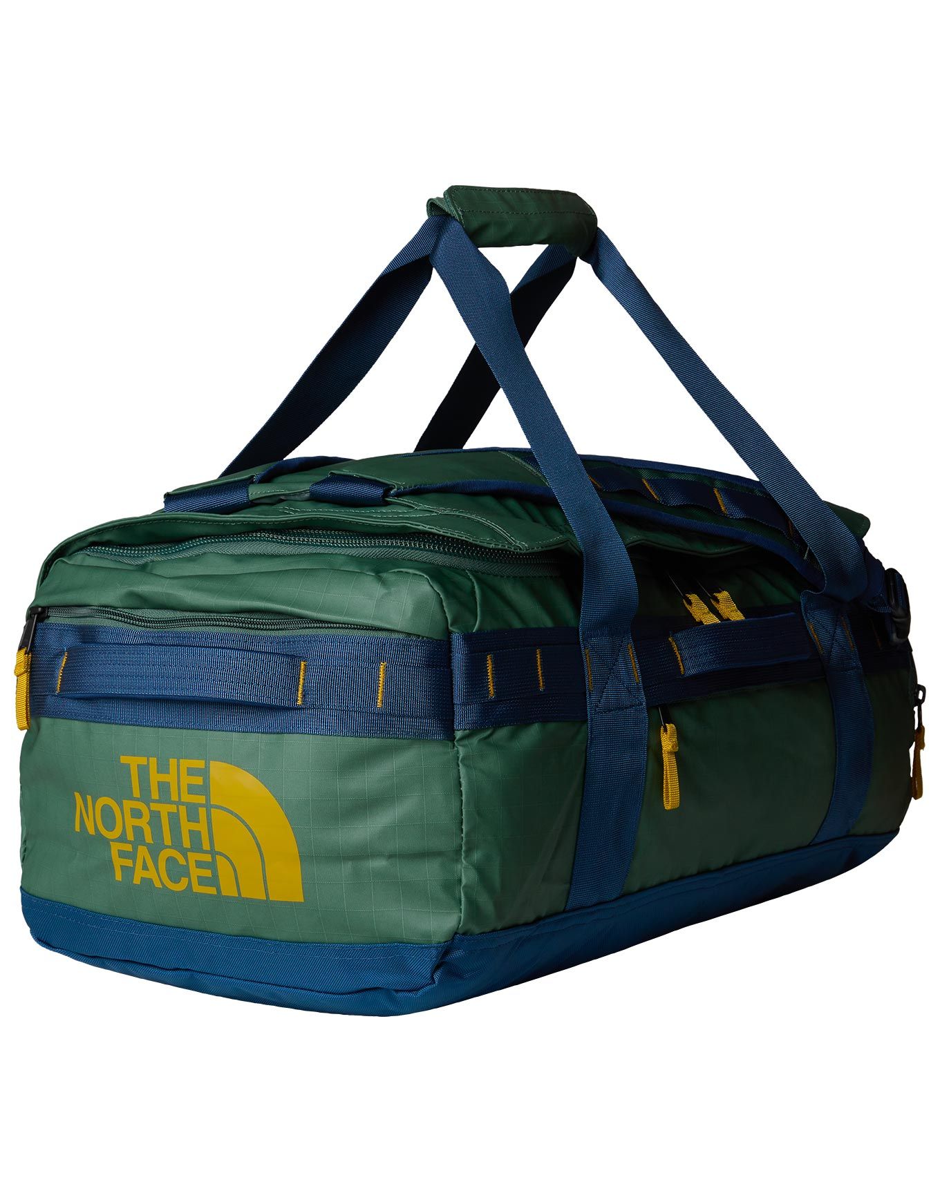 The North Face Base Camp Voyager Duffel 42L Duck Green Shady Blue