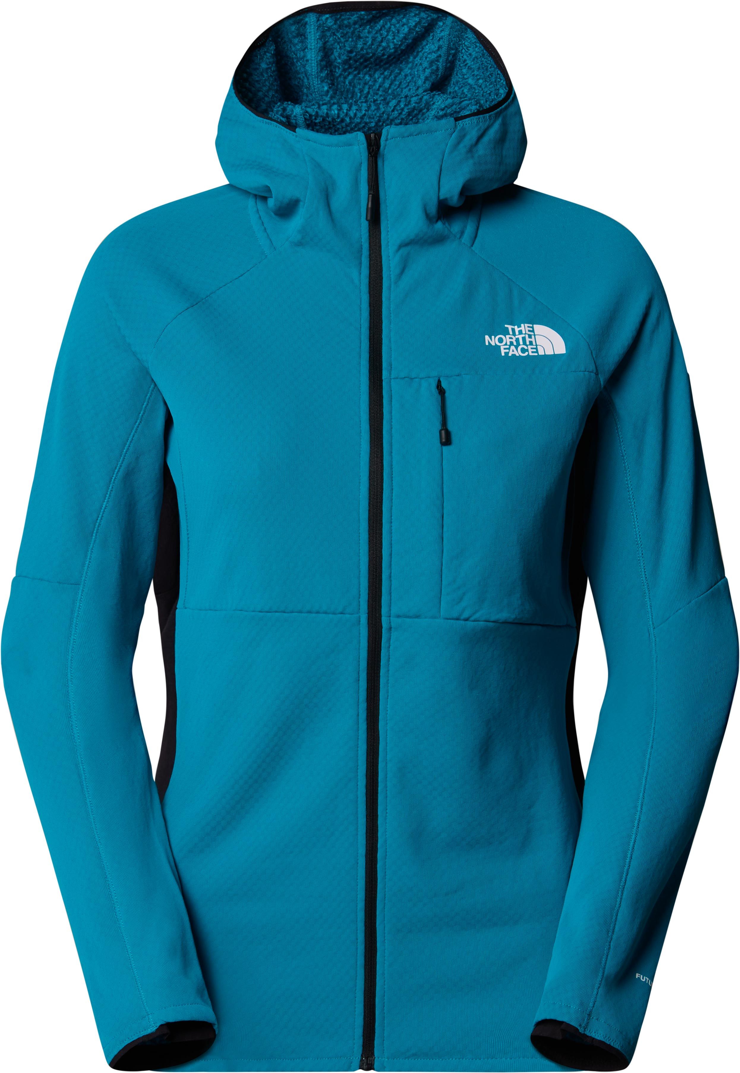 W Futurefleece FZ Hoody Deep Teal + The North Face