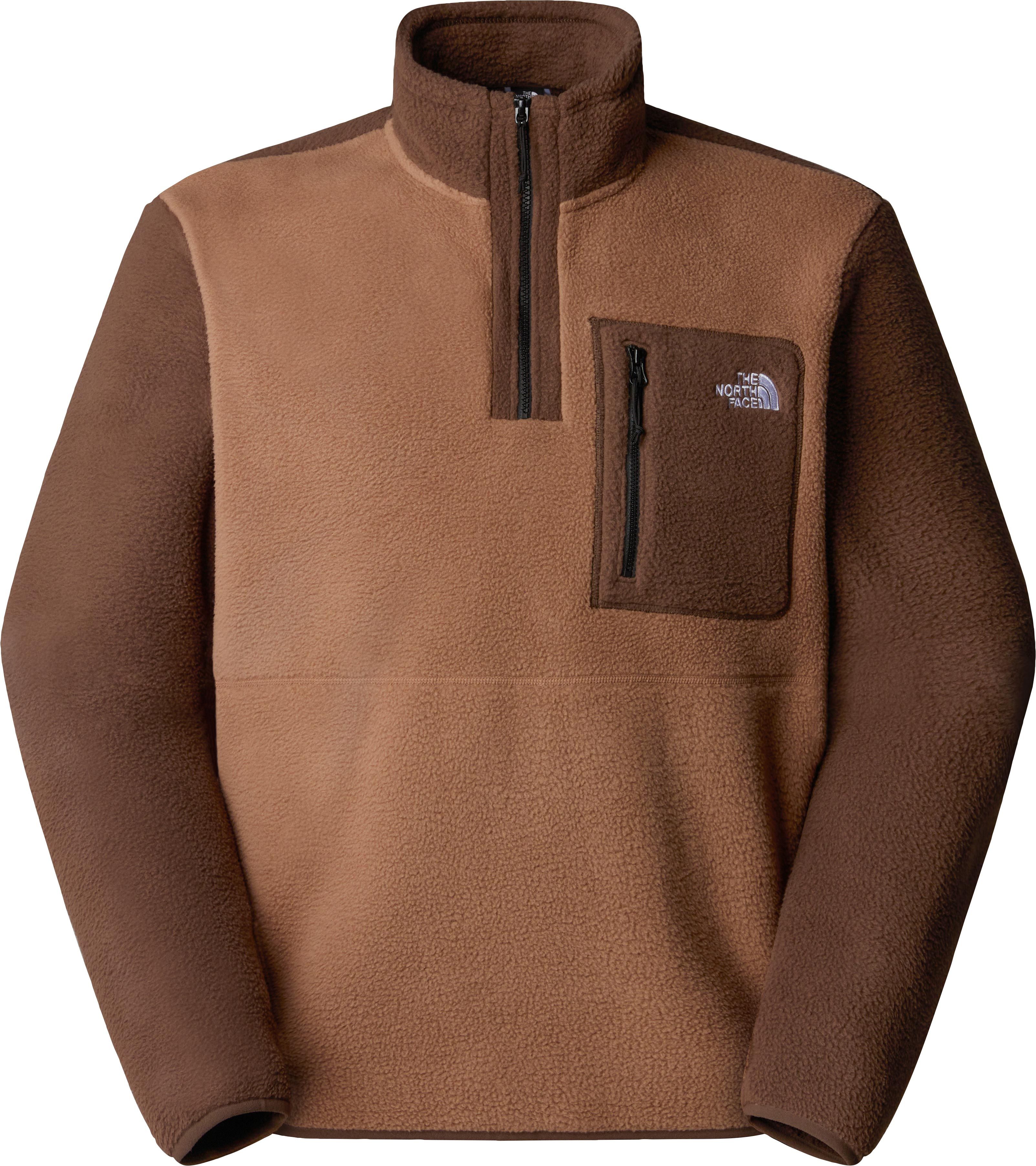 M Yumiori 1/4 Zip Latte Smokey Brown + The North Face