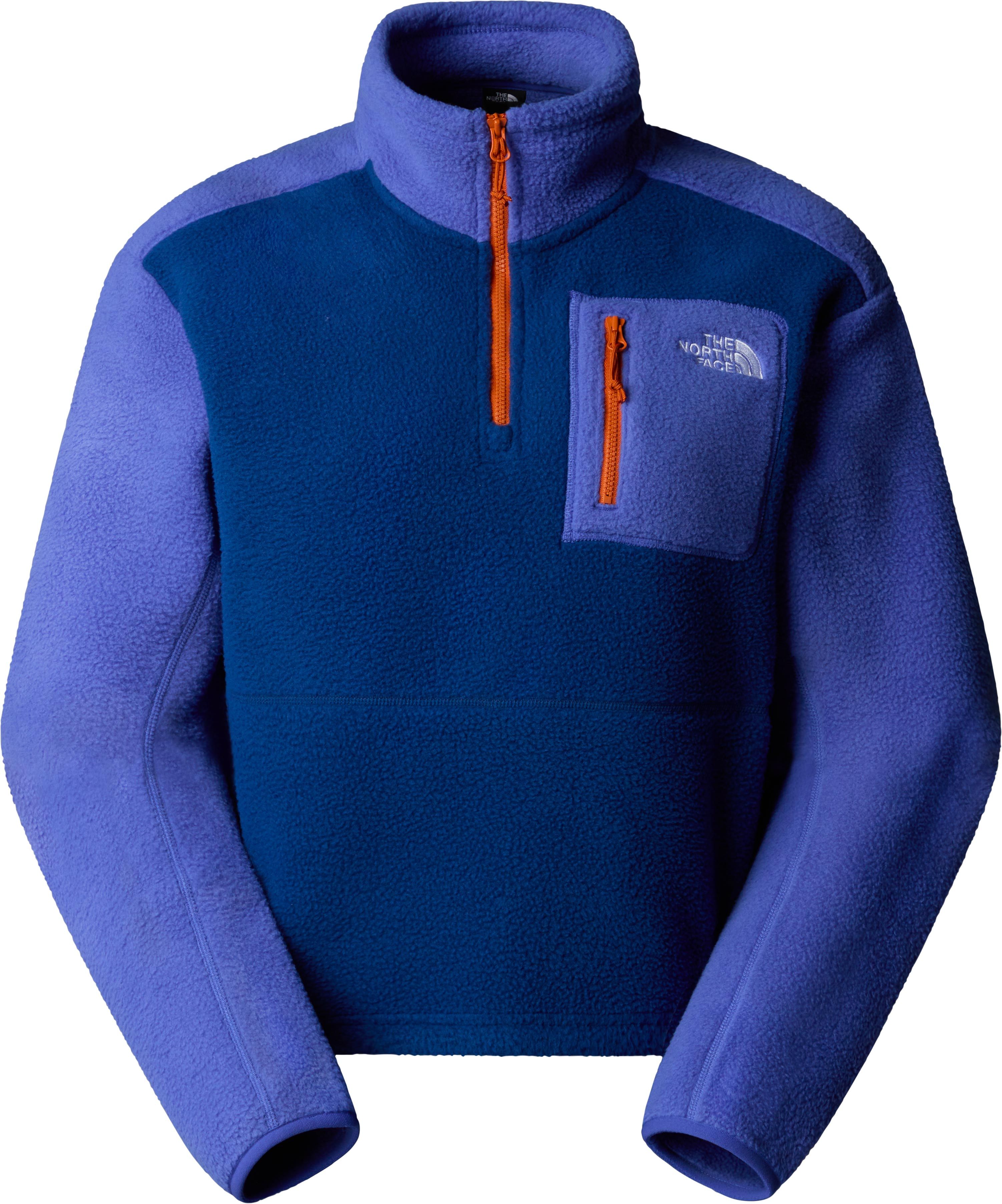 W Yumiori 1/4 Zip Estate Blue/Indigo Plum + The North Face