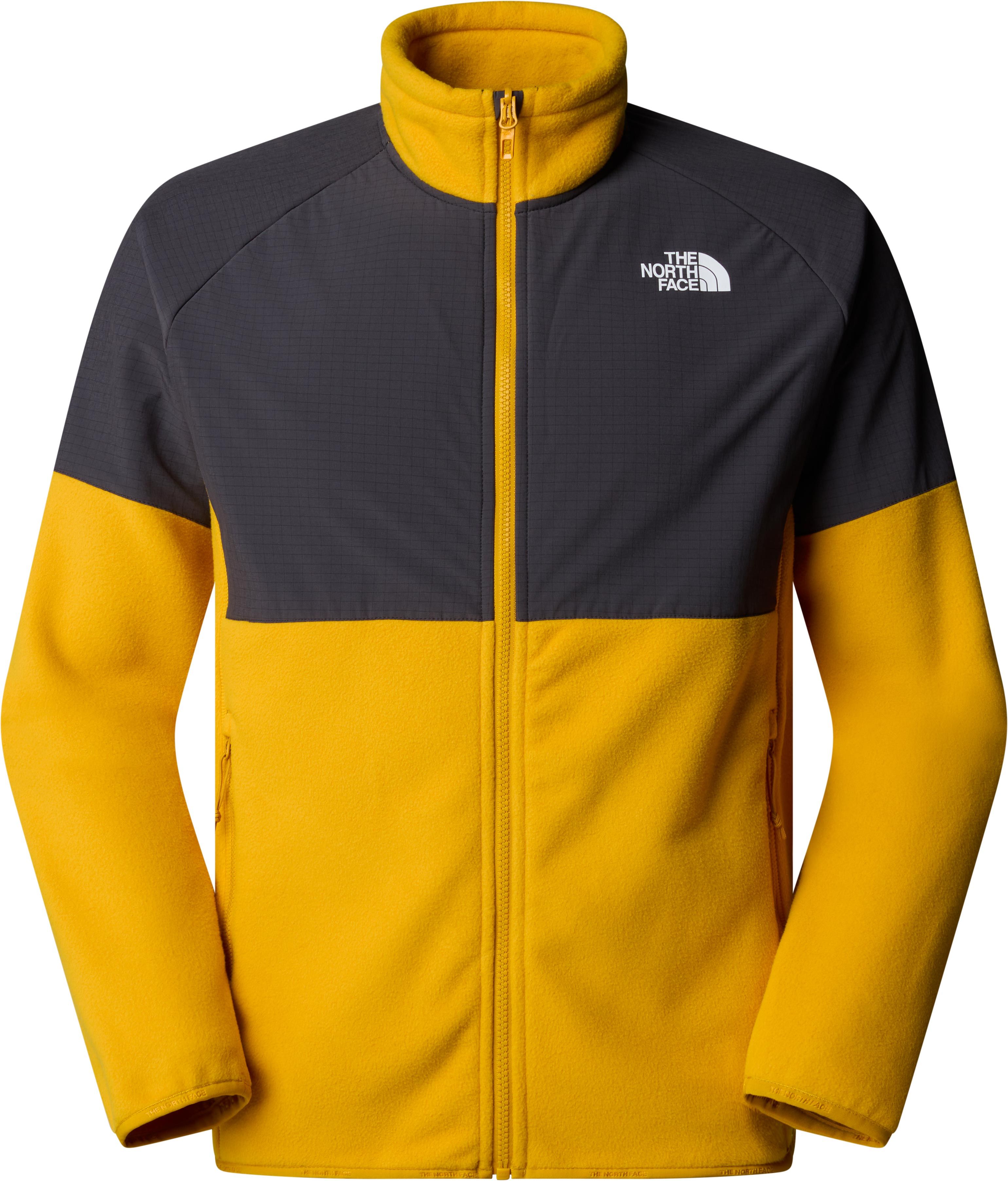 M Glacier Heavyweight 1/2 Zip Turmeric/Asphalt Grey + The North Face