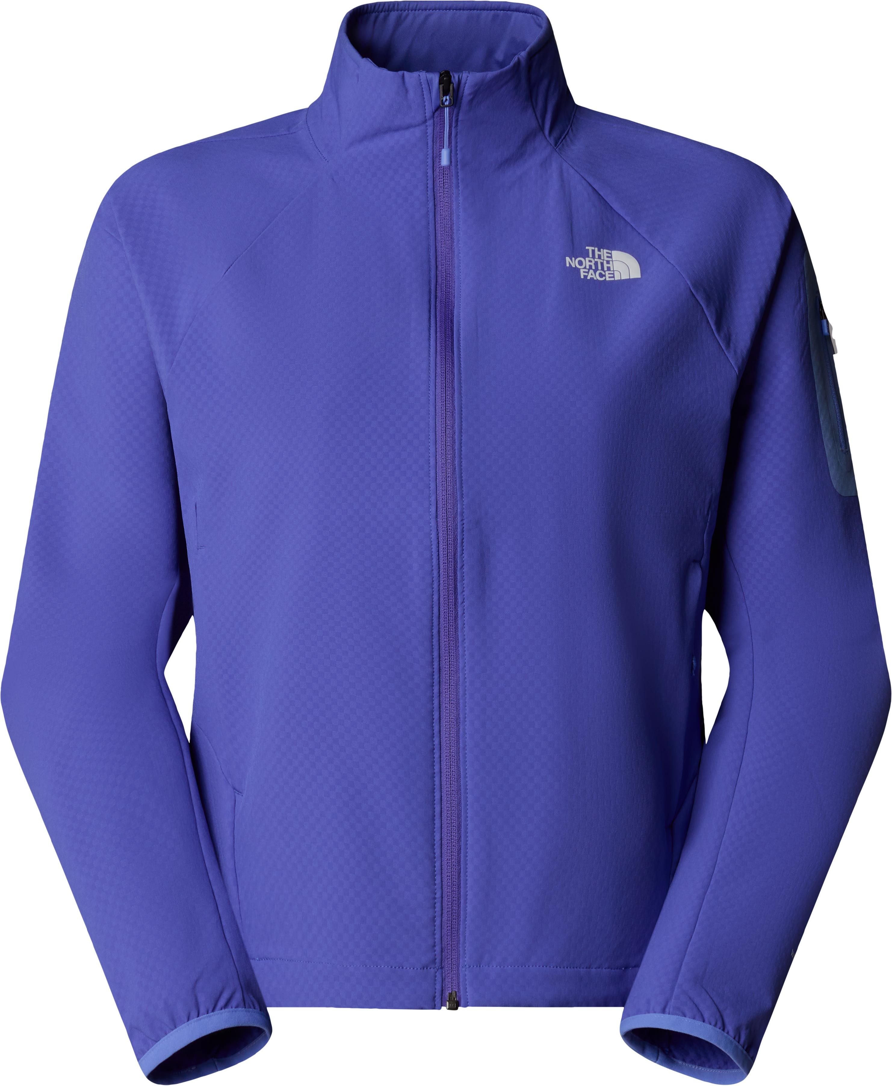 W Tek Approach Jkt Indigo Plum + The North Face