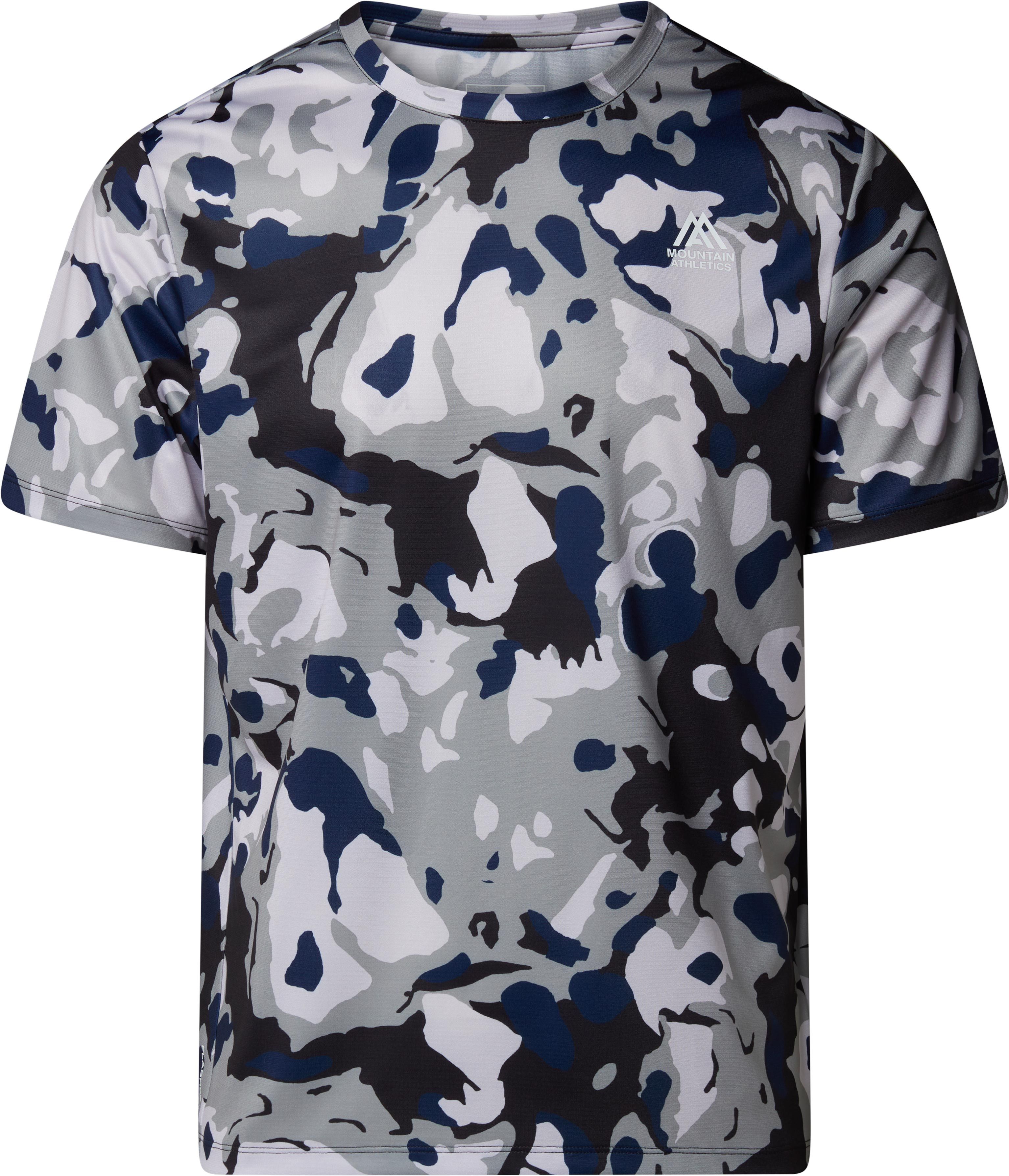 M Ma 24/7 S/S Tee Aop TNF Black Light Show + The North Face