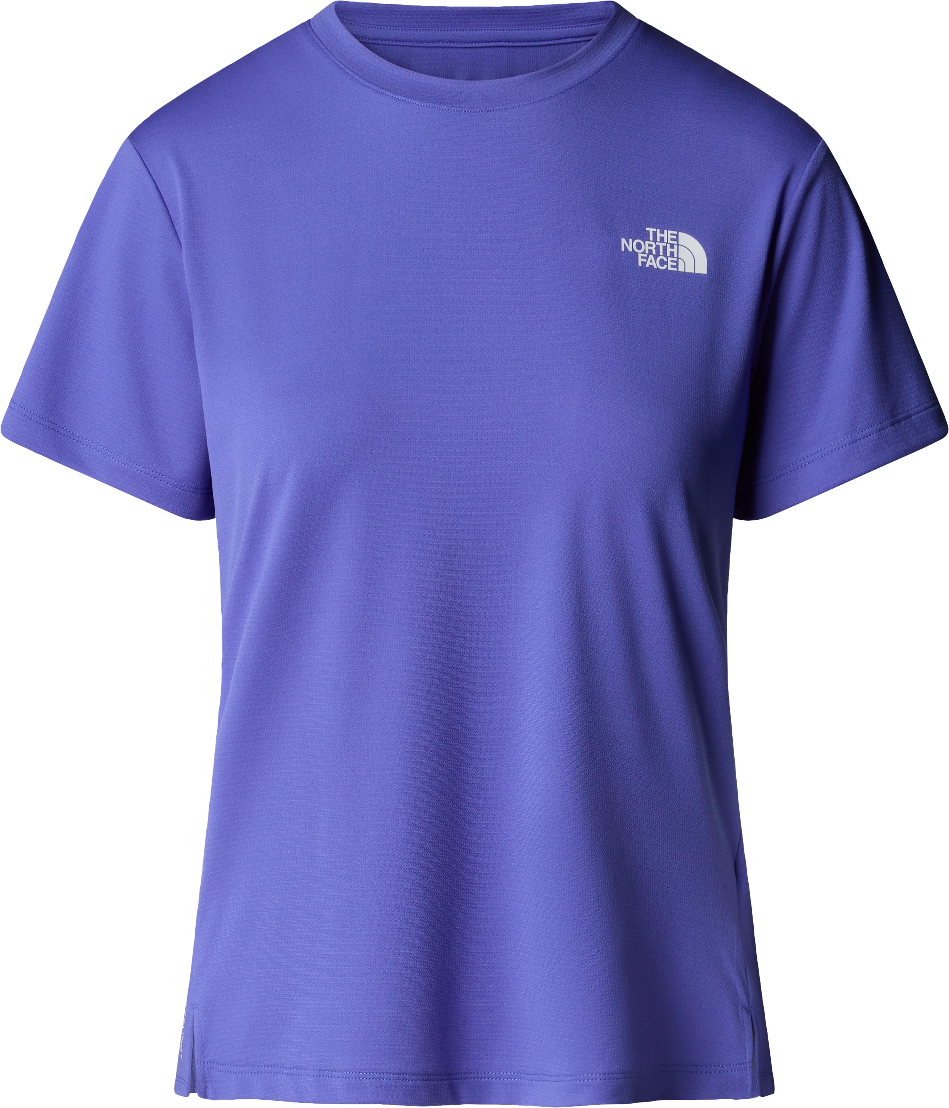 W Flex SS Reg Tee Indigo Plum + The North Face