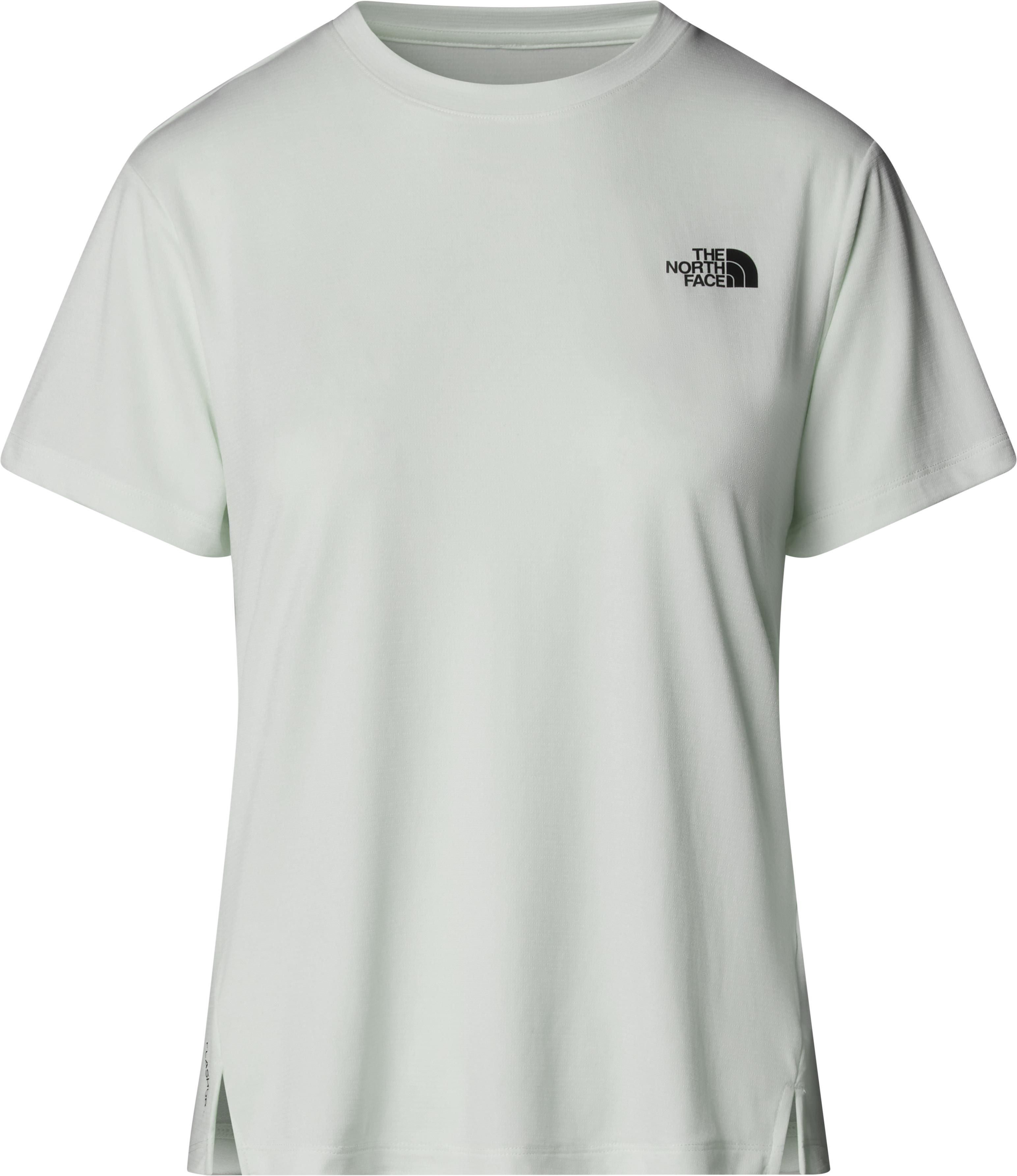 W Flex SS Reg Tee White Dune + The North Face