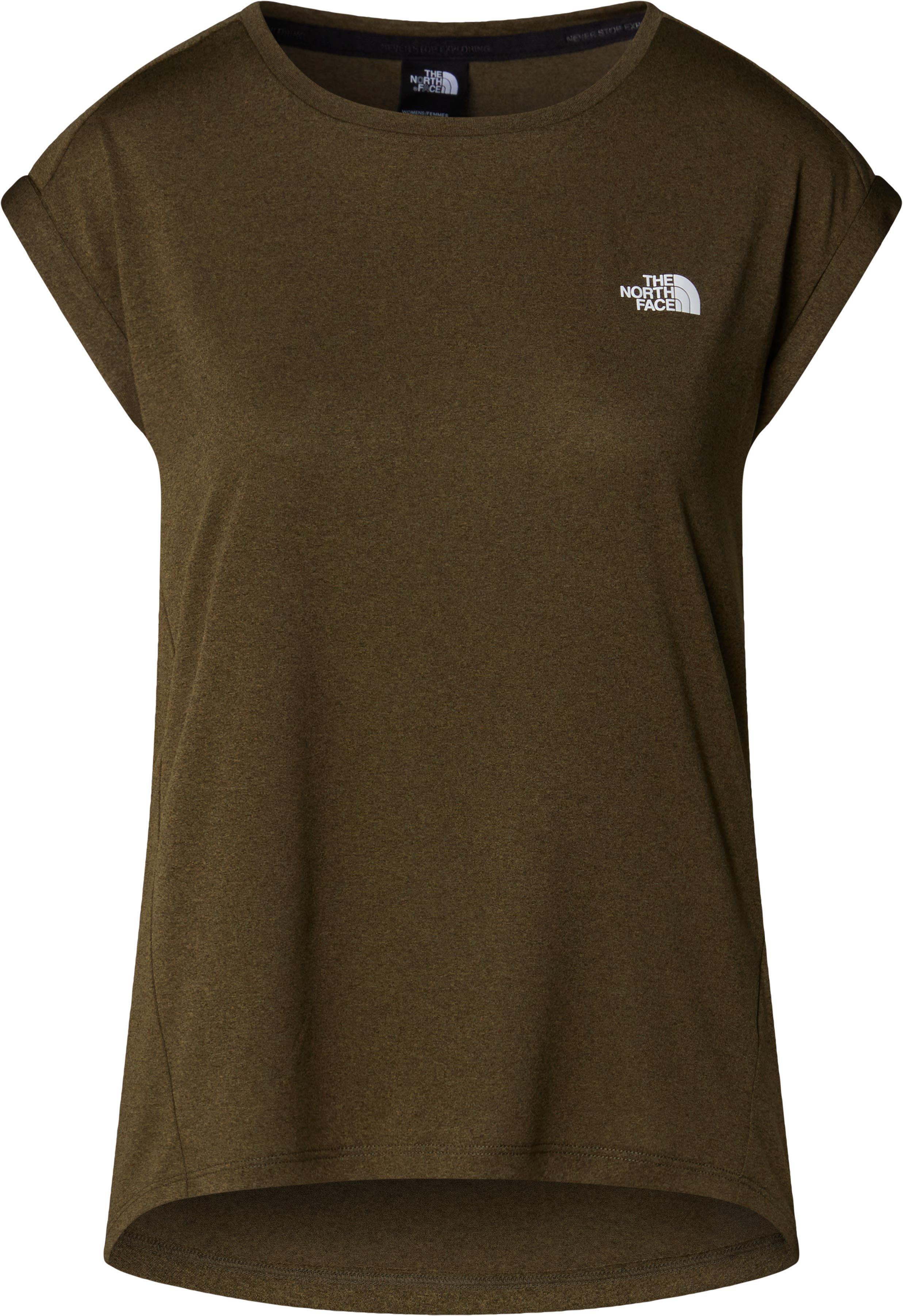W Tanken Tank New Taupe Green Light Heather + The North Face