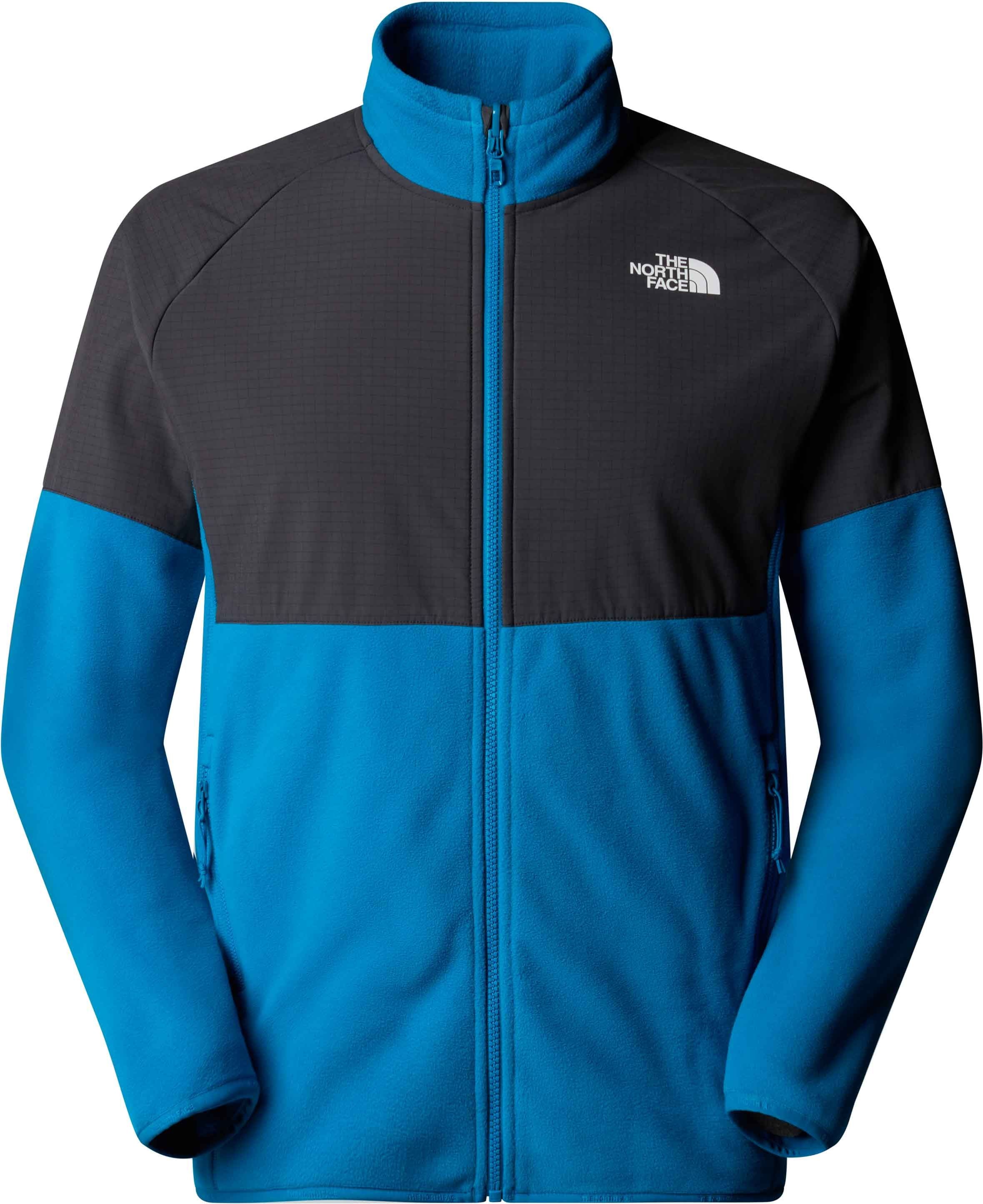 M Glacier Heavyweight Full Zip Dusk Blue Asphalt Grey + The North Face