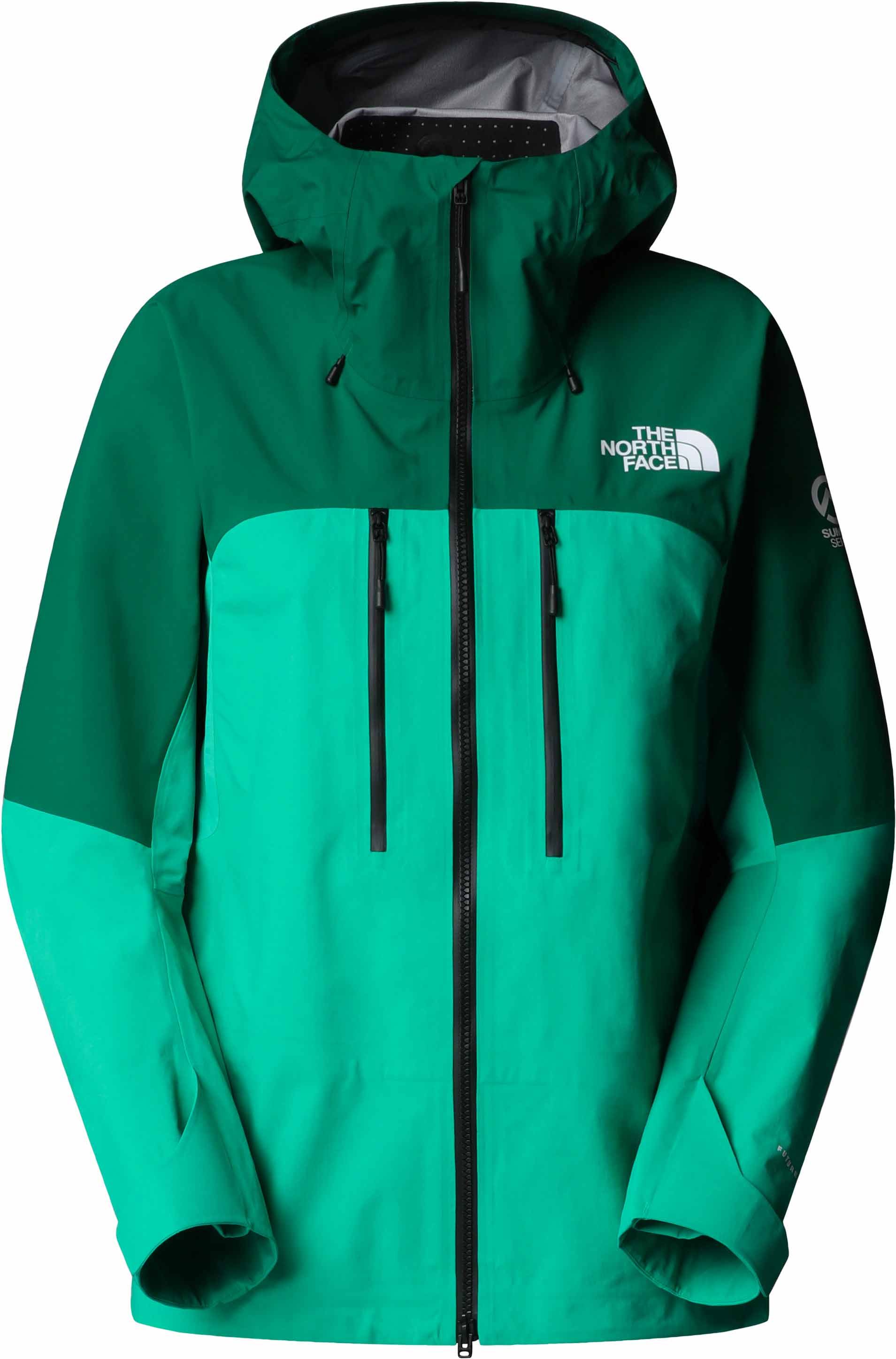 W Summit Futurelight Torre Egger Jacket Nebula Green Evergreen + The North Face