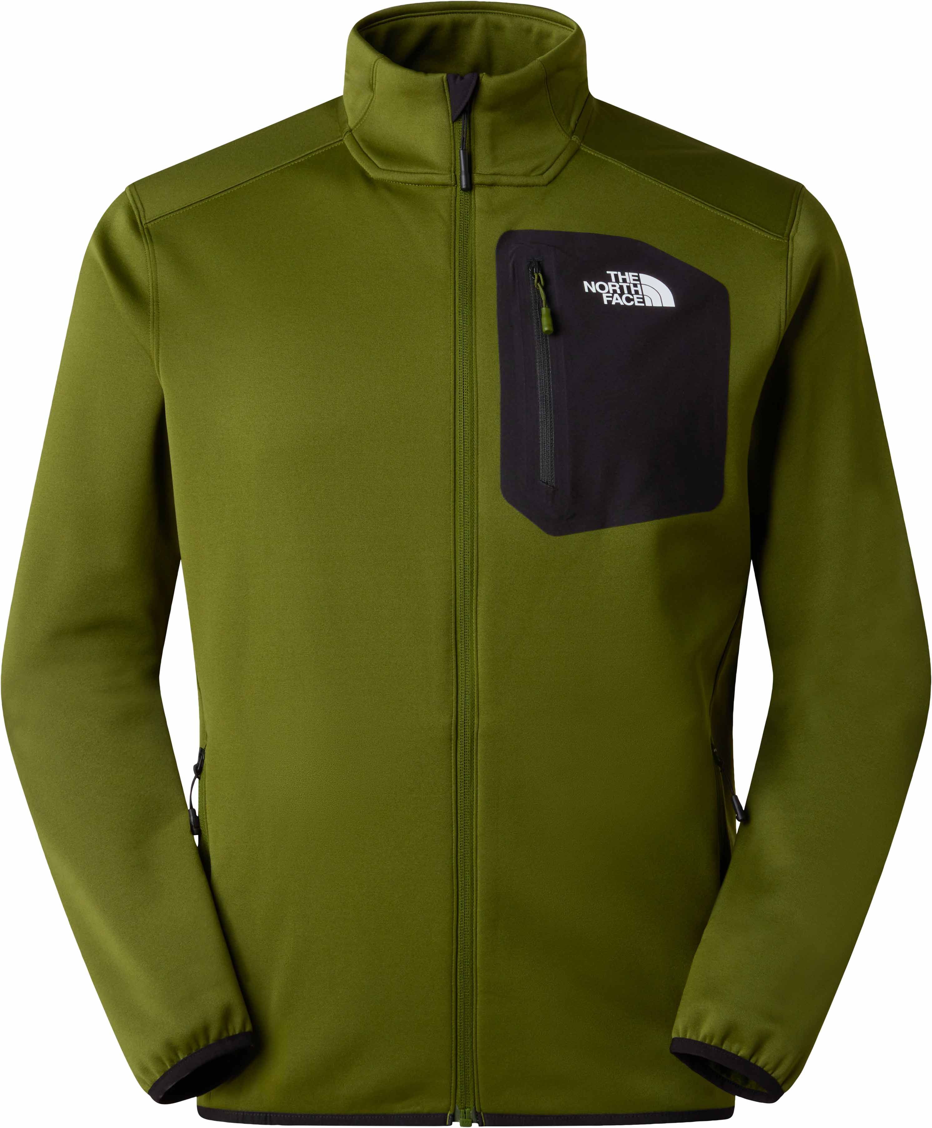 M Crest Full Zip Jacket Woodland Green  + The North Face