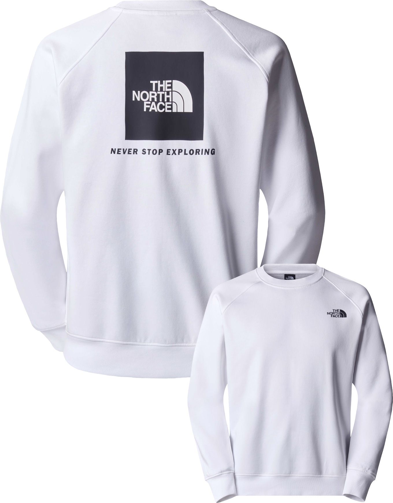 M Raglan Box Nse Regular Crew TNF White + The North Face