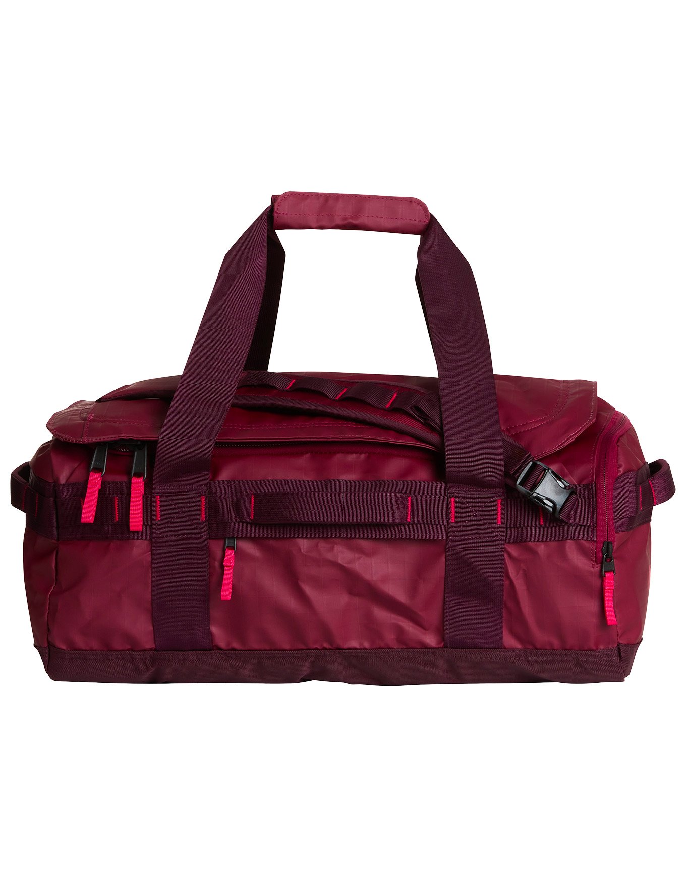 Base Camp Voyager Duffel 42L Burgundy Crush Deep Burgundy + The North Face