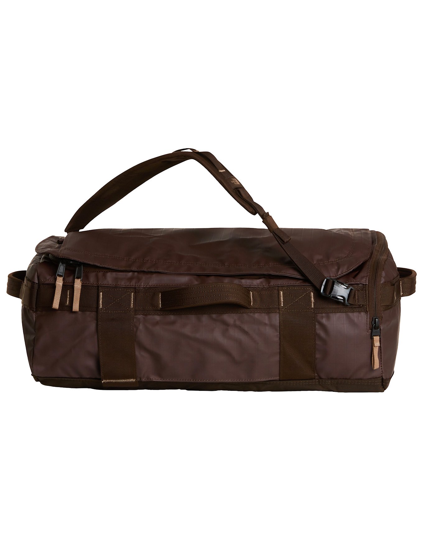 Base Camp Voyager Duffel 32L Dark Chestnut Garnet + The North Face