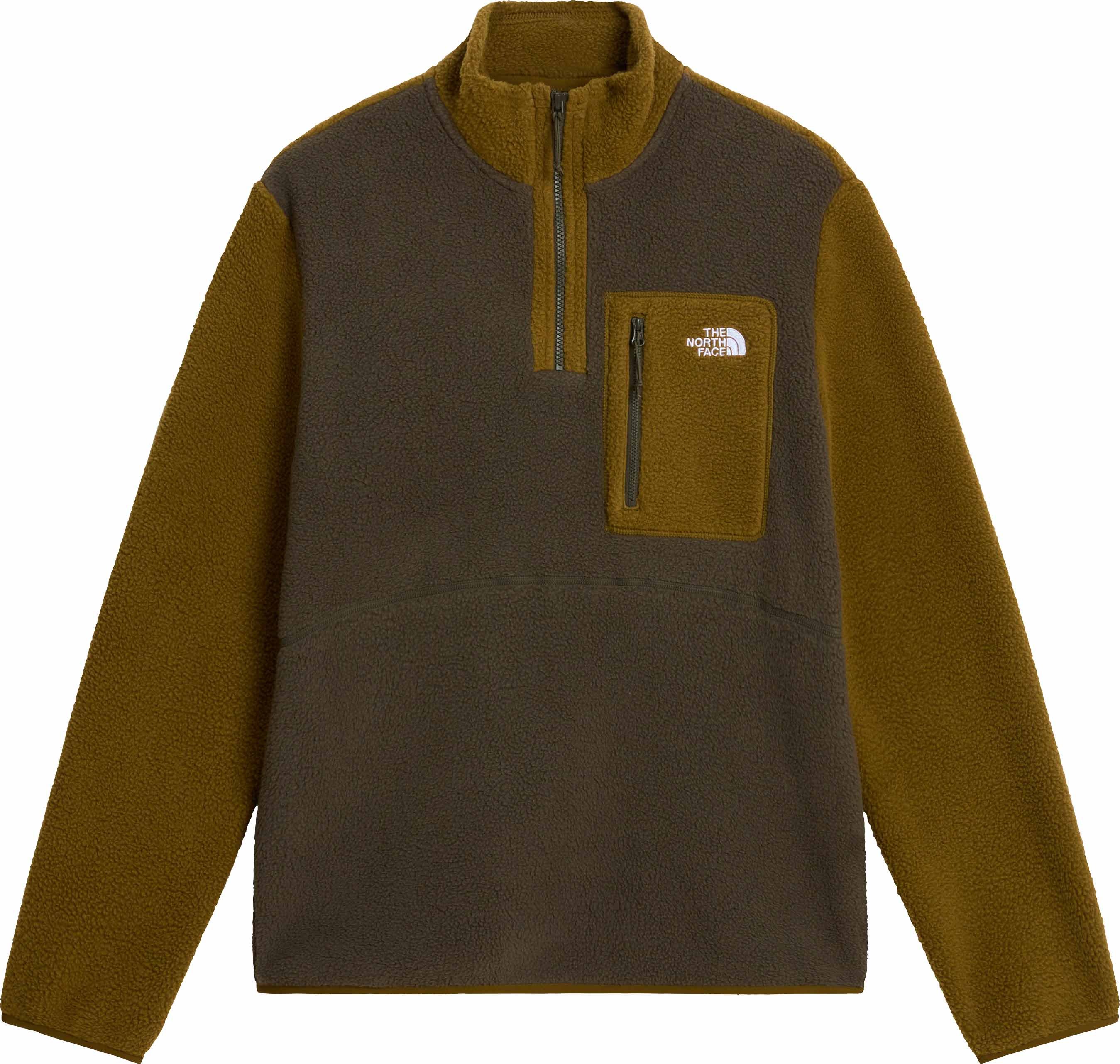 M Yumiori 1/4 Zip New Taupe Green + The North Face