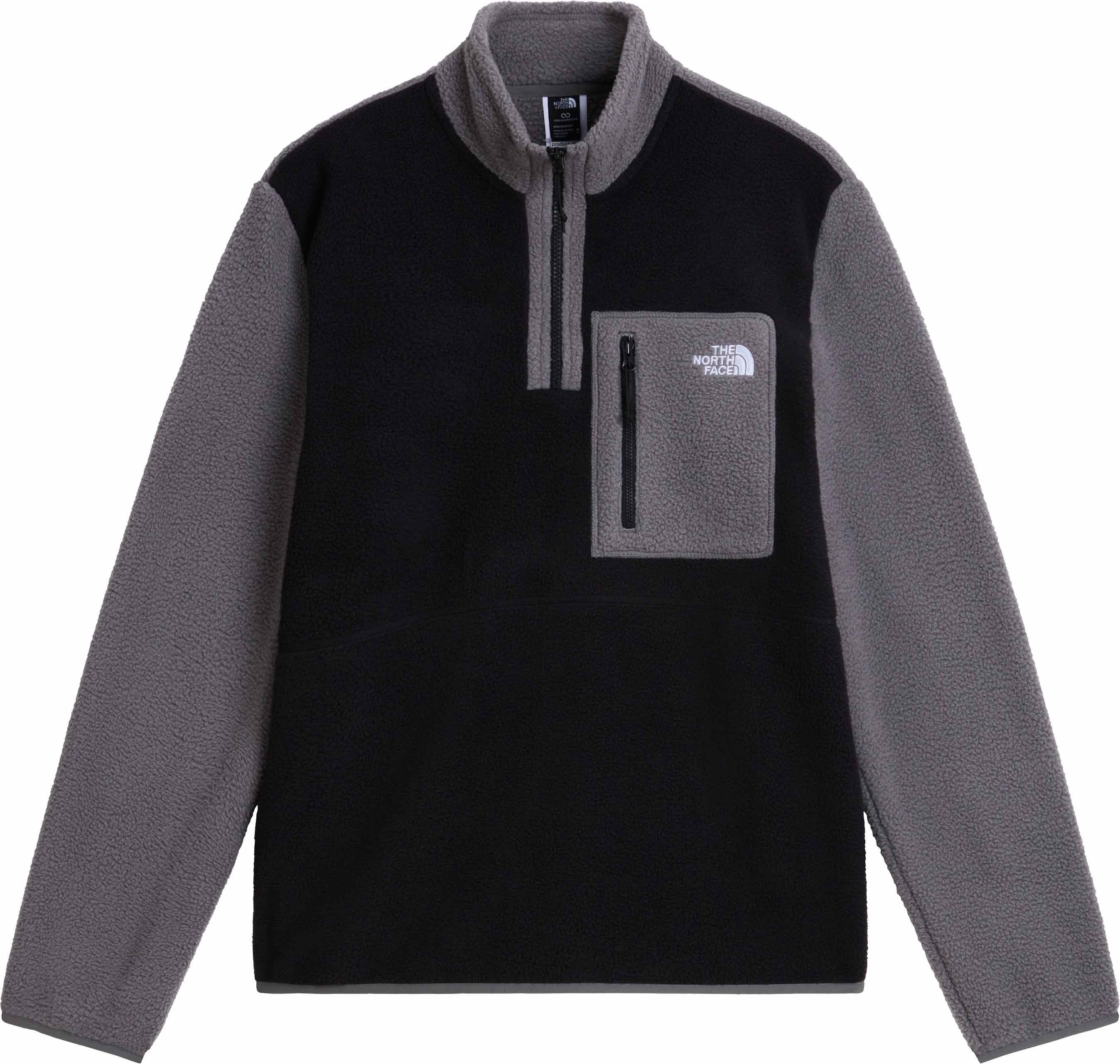 M Yumiori 1/4 Zip TNF Black Smoke + The North Face