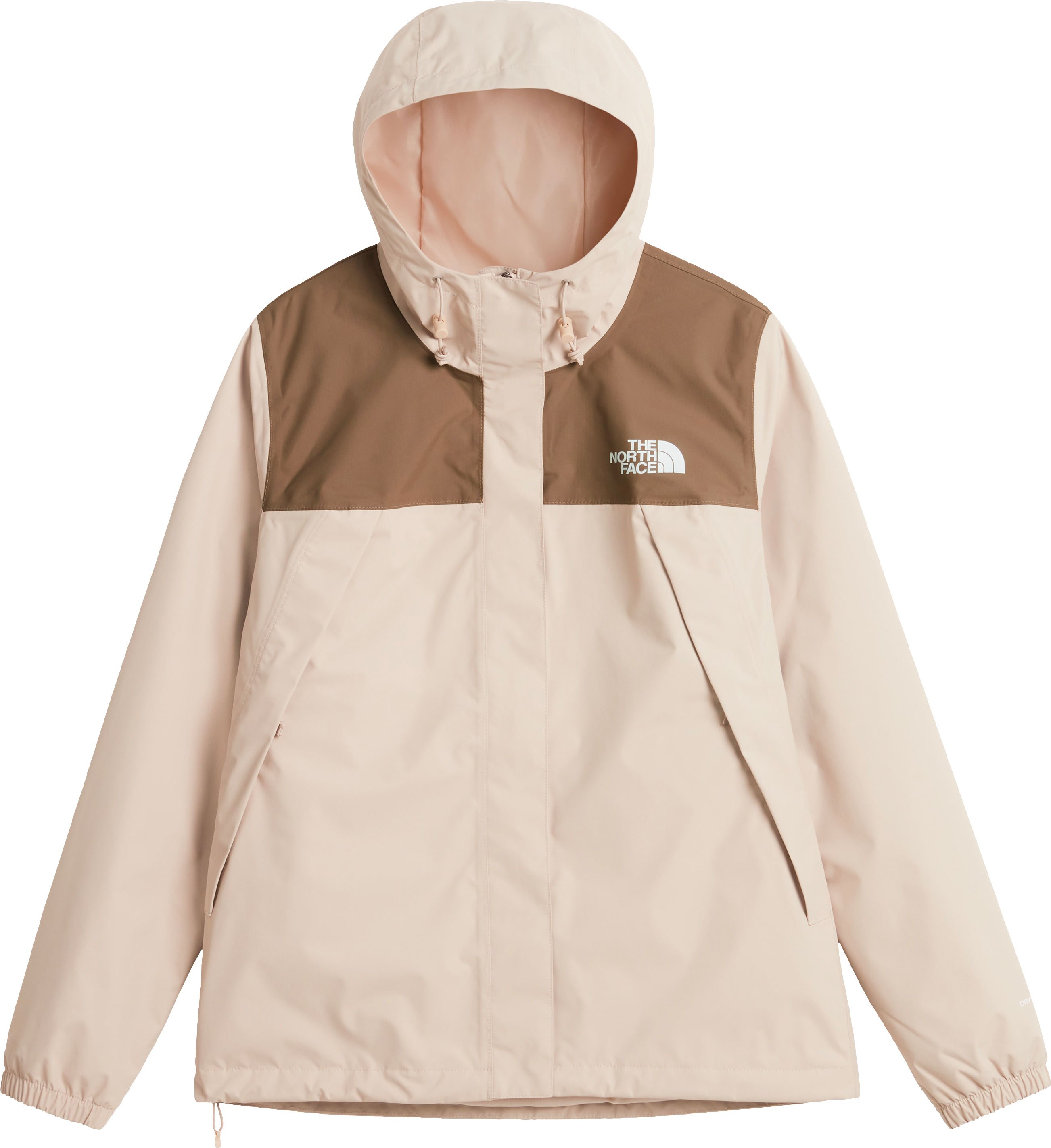 W Antora Rain Jacket Timeless Taupe + The North Face