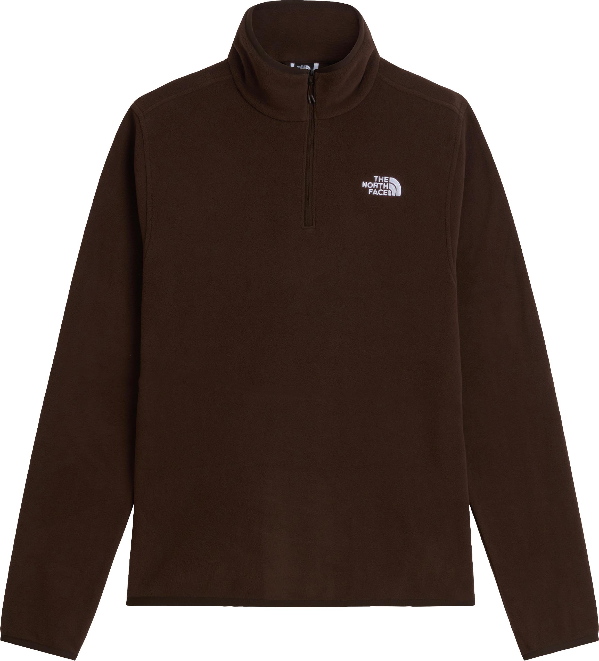 M Glacier Fleece 1/4 Zip Jacket Dark Chestnut + The North Face