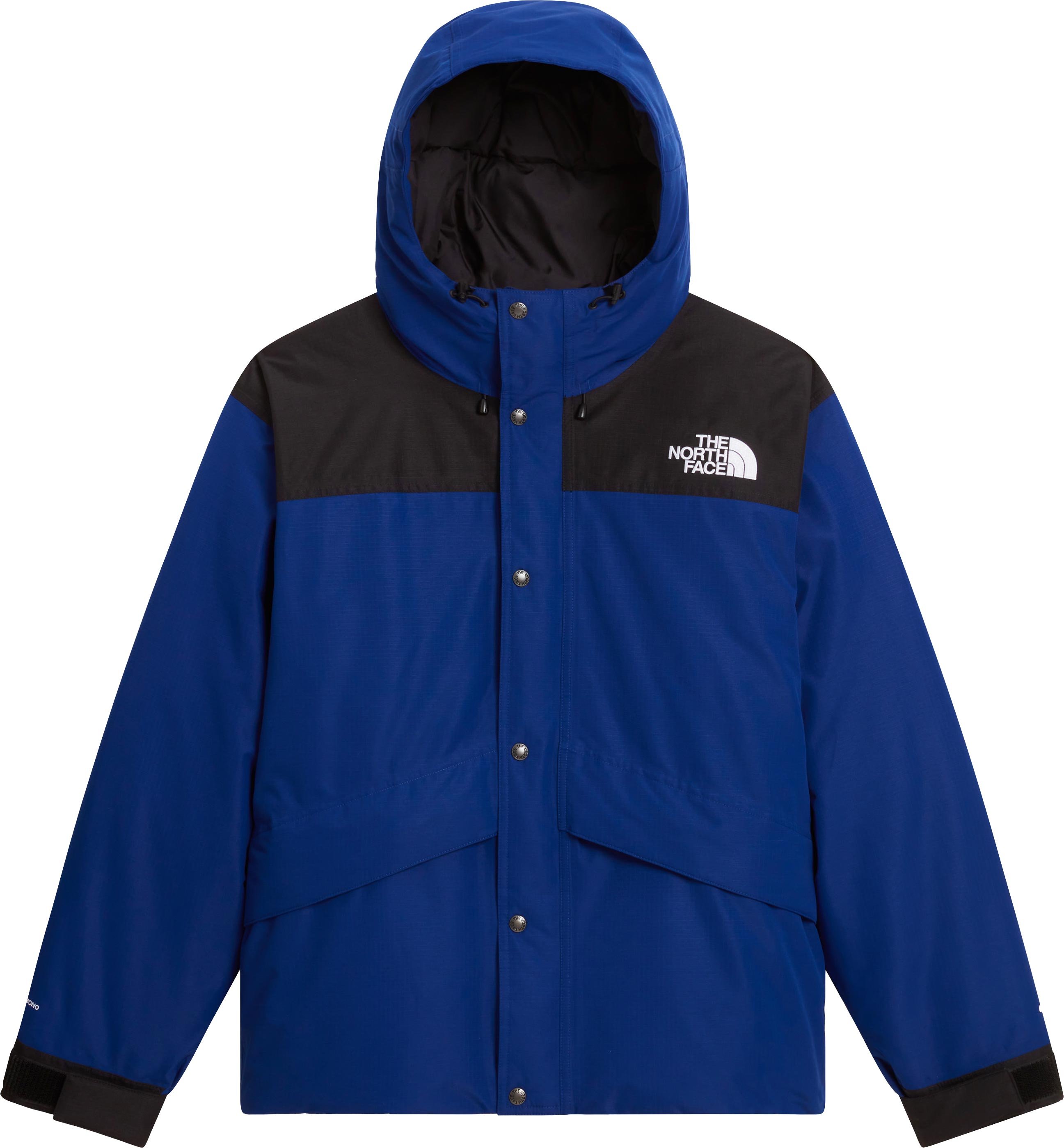 M Mountain Down Jacket Bold Blue TNF Black + The North Face