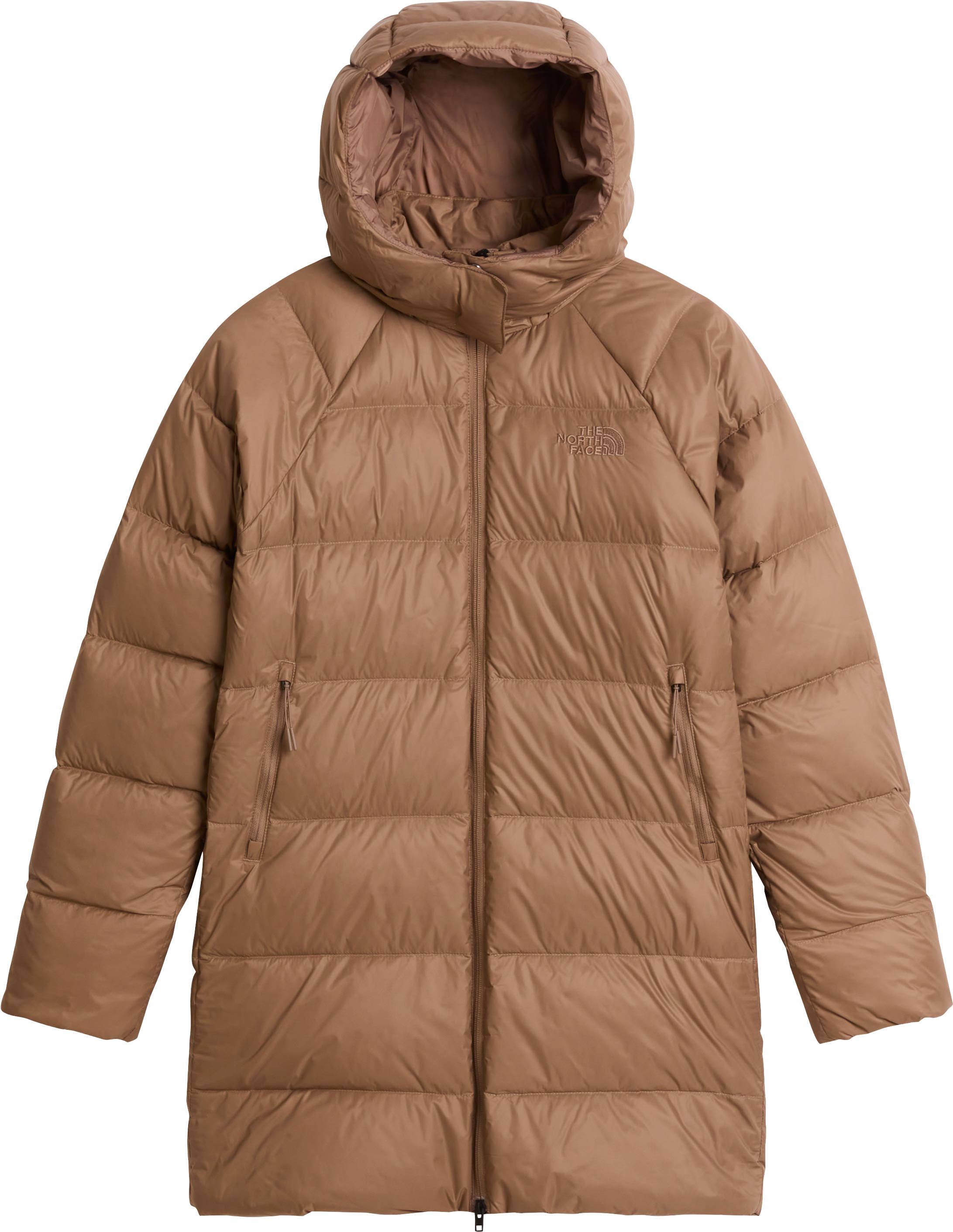 W Hydrenalite City Down Hooded Parka Garnet + The North Face