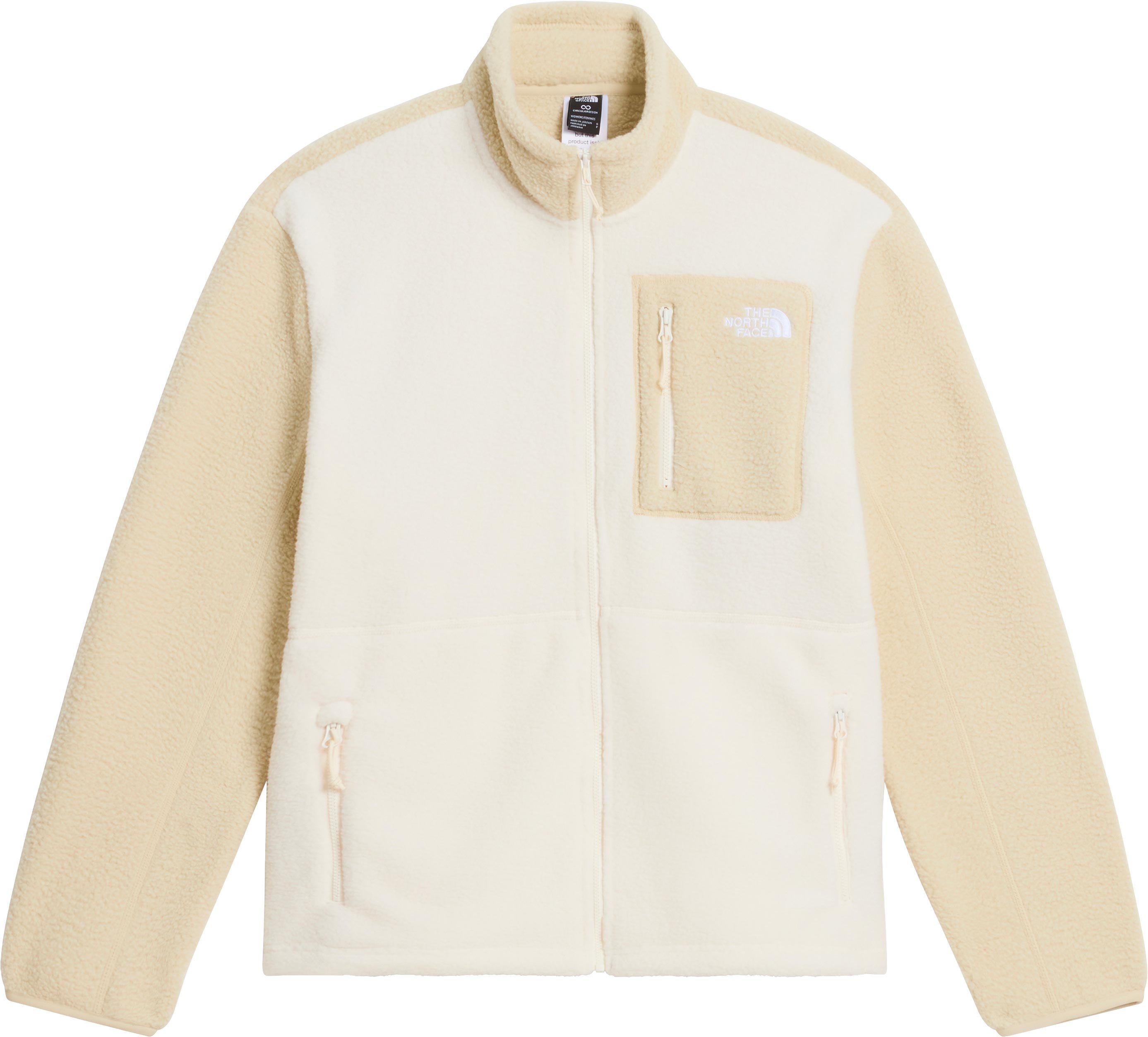 W Yumiori Full Zip White Dune Desert Stone + The North Face