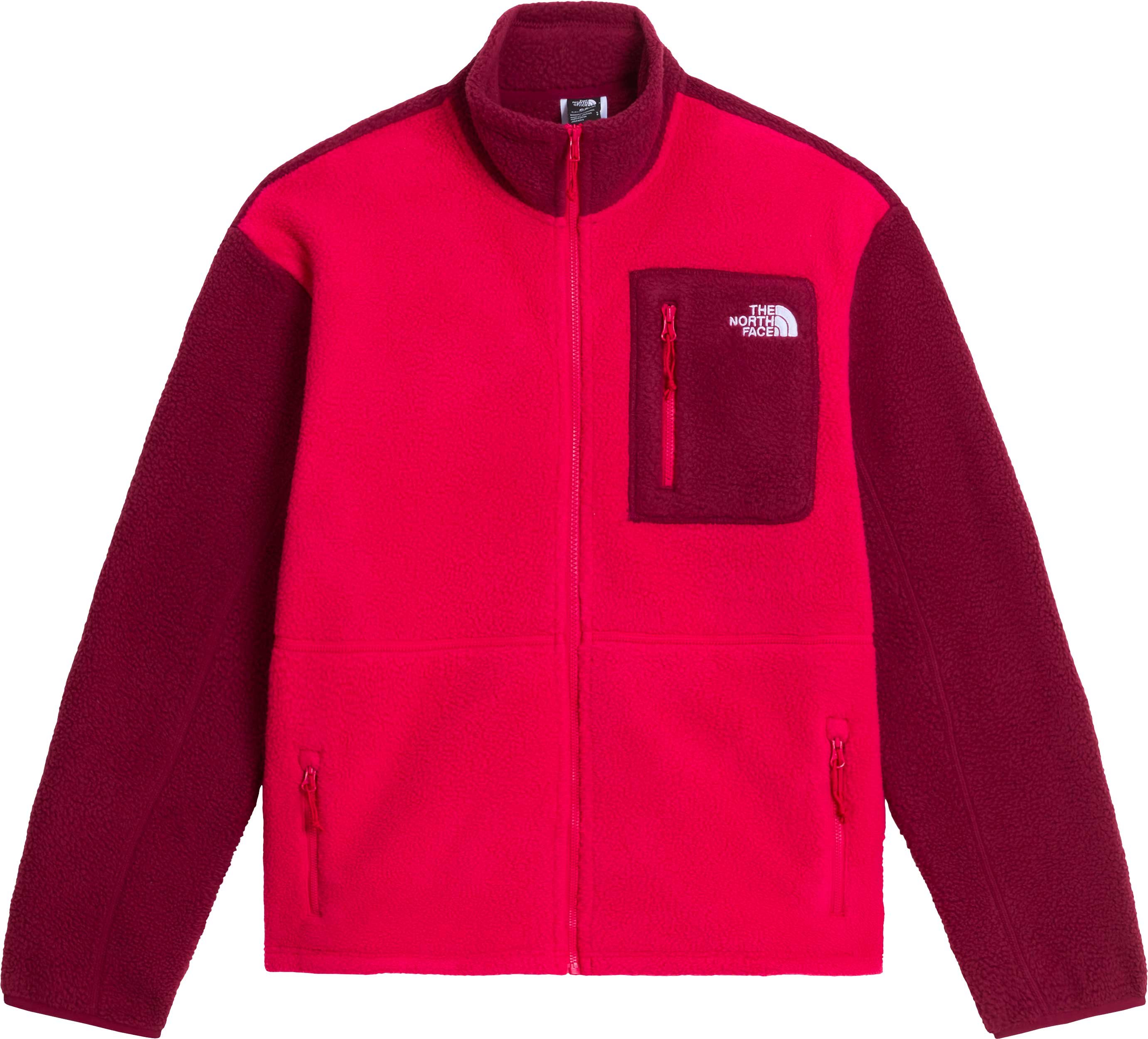 W Yumiori Full Zip Lali Guran Burgundy Crush + The North Face
