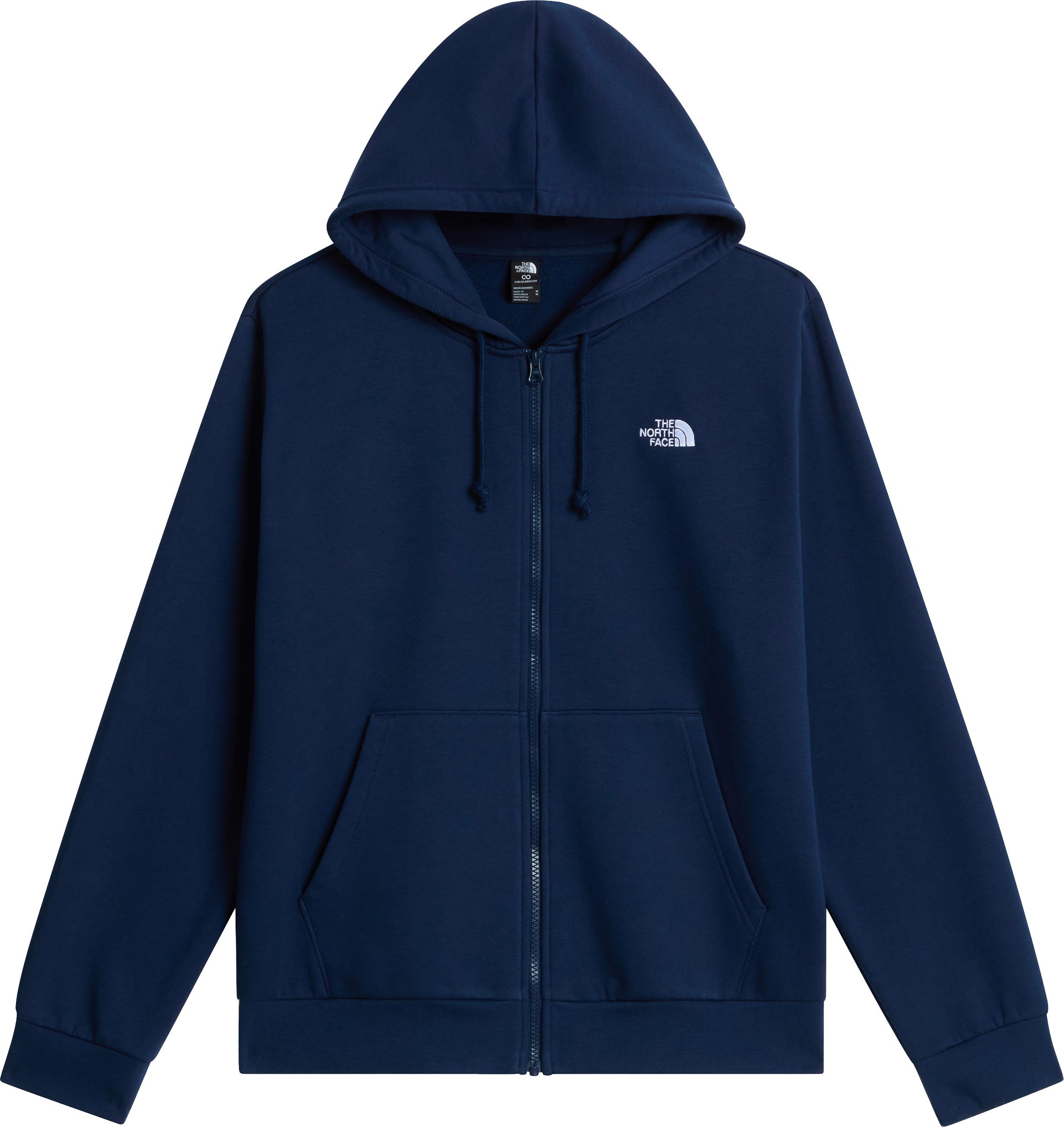 M Evolution Simple Dome Regular Full Zip Summit Navy + The North Face