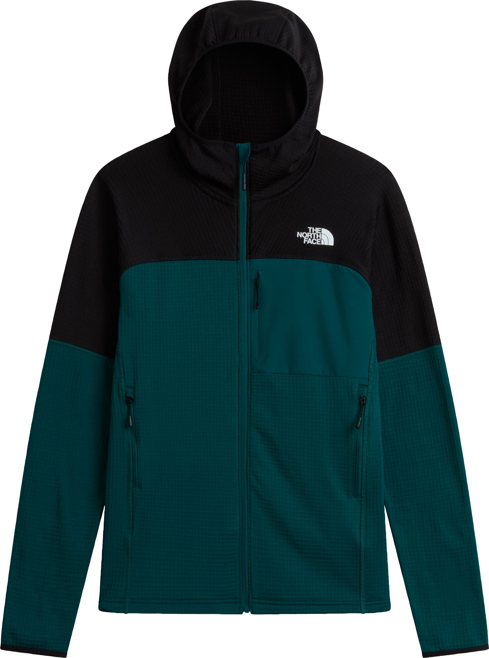 M Polartec Powergrid Stormgap Hoodie Pacific Teal TNF Black + The North Face