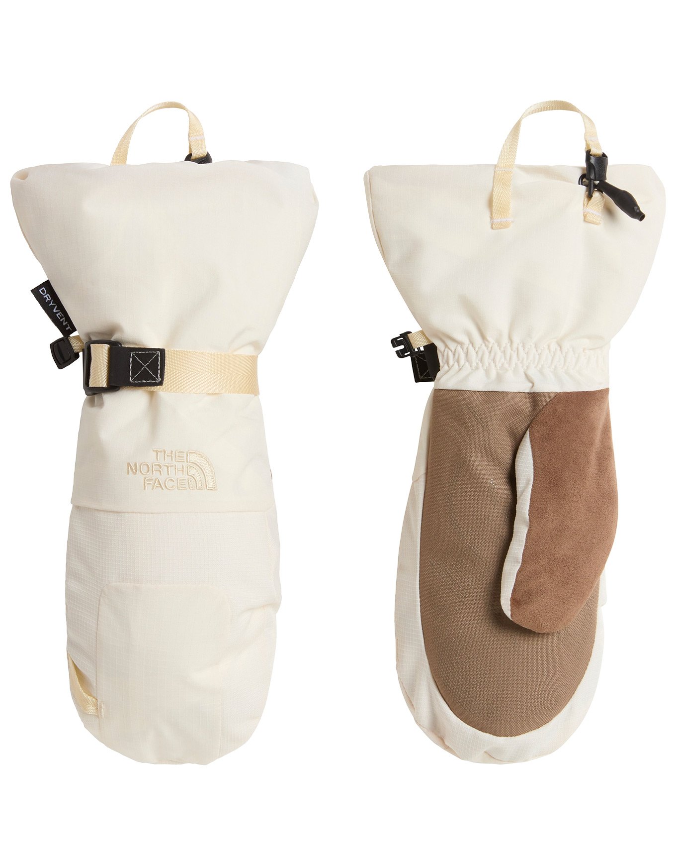 W Montana Mitt White Dune + The North Face