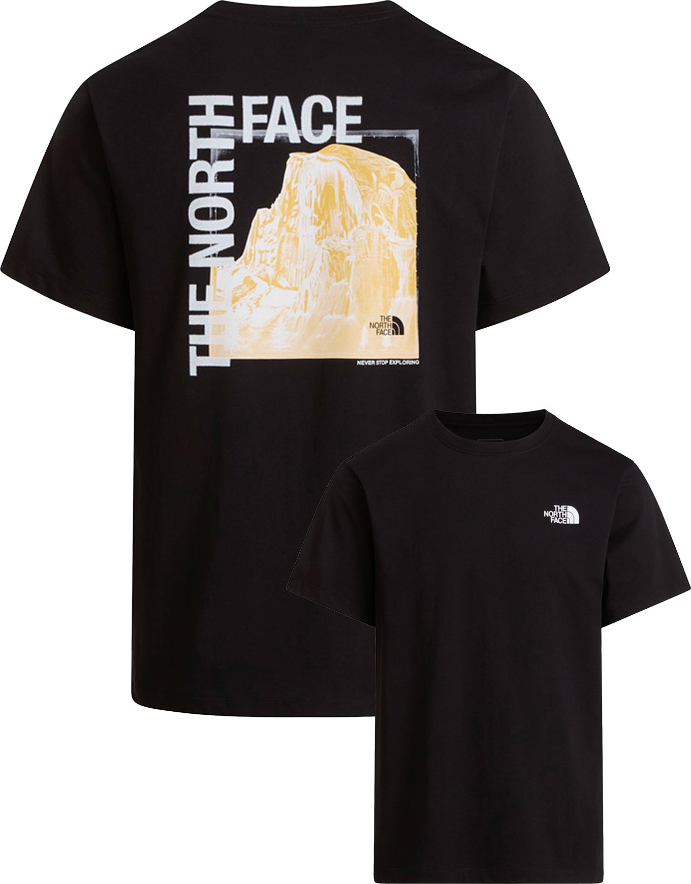 M Half Dome Photo Reg SS Tee Graphic TNF Black + The North Face