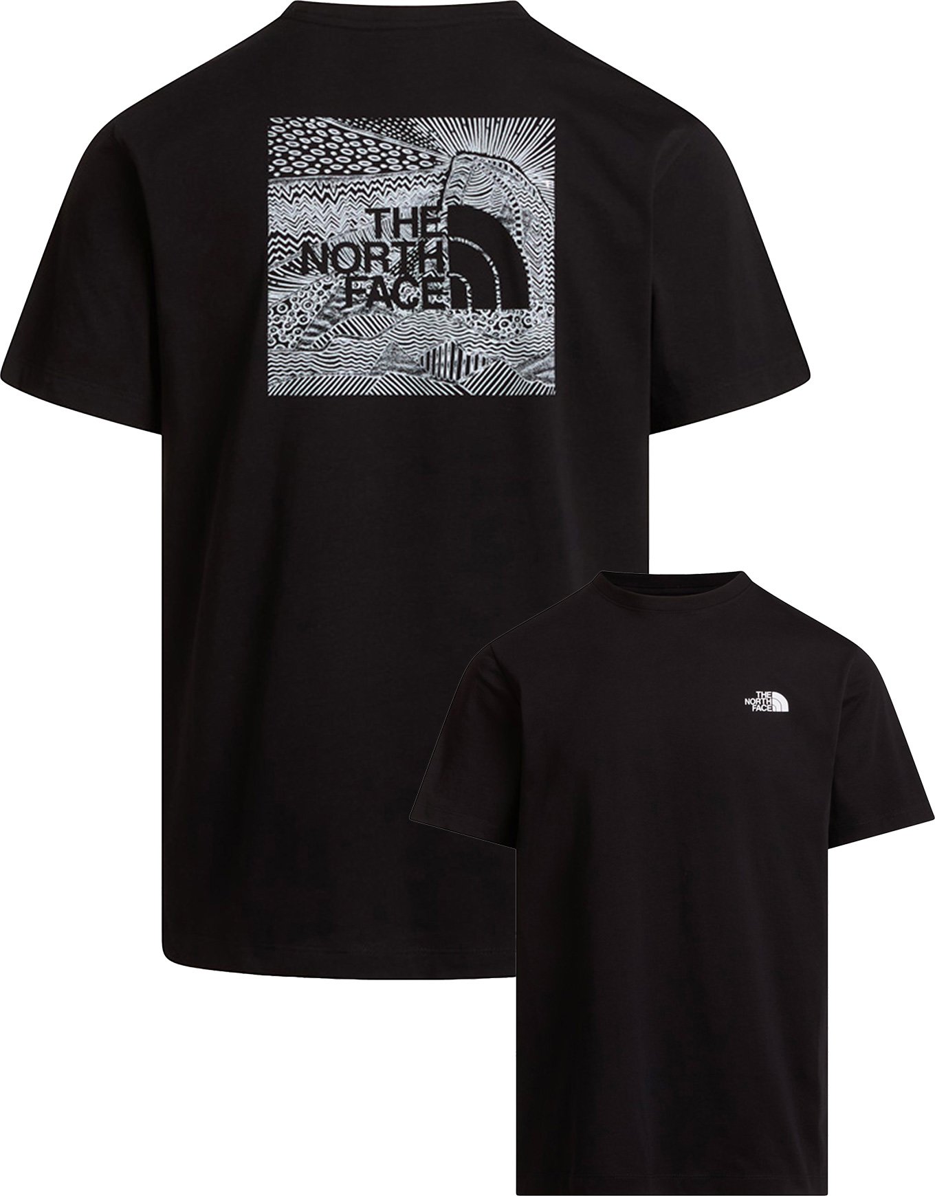 M Box Nse Celebration Reg SS Tee TNF Black + The North Face