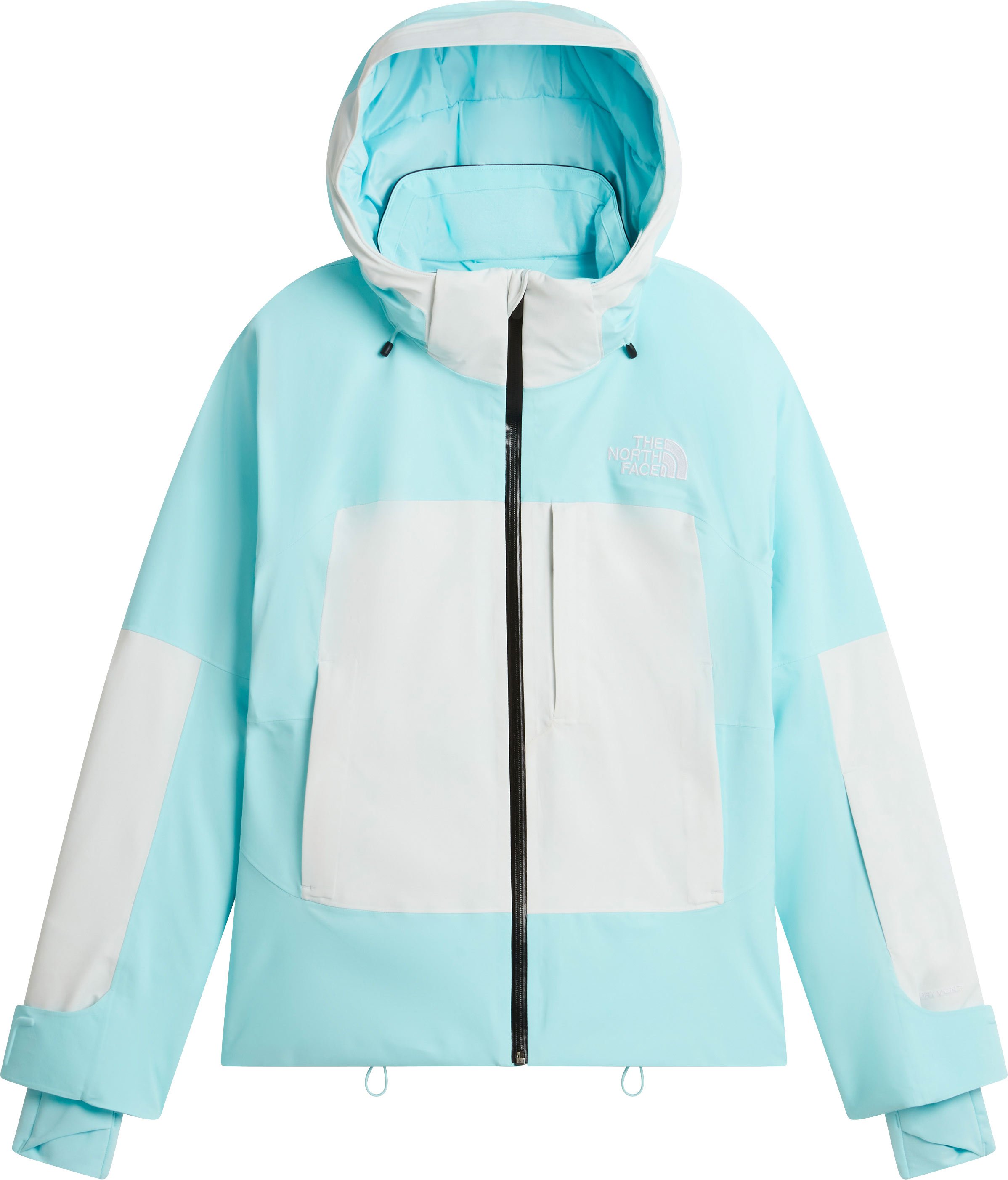 W Lenado Jacket Pearl Stone Glacier + The North Face