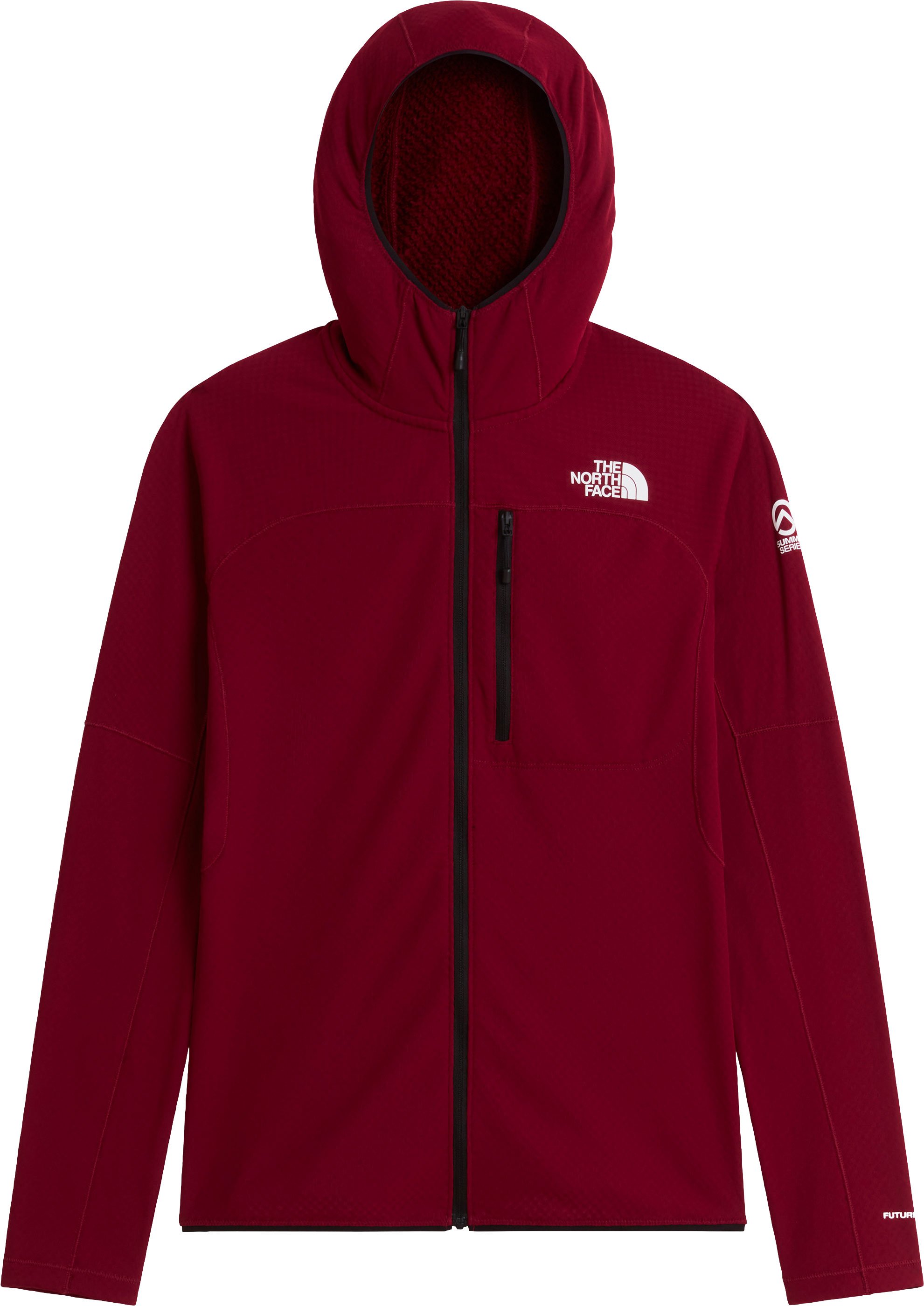W Summit Futurefleece FZ Hoodie Burgundy Crush + The North Face