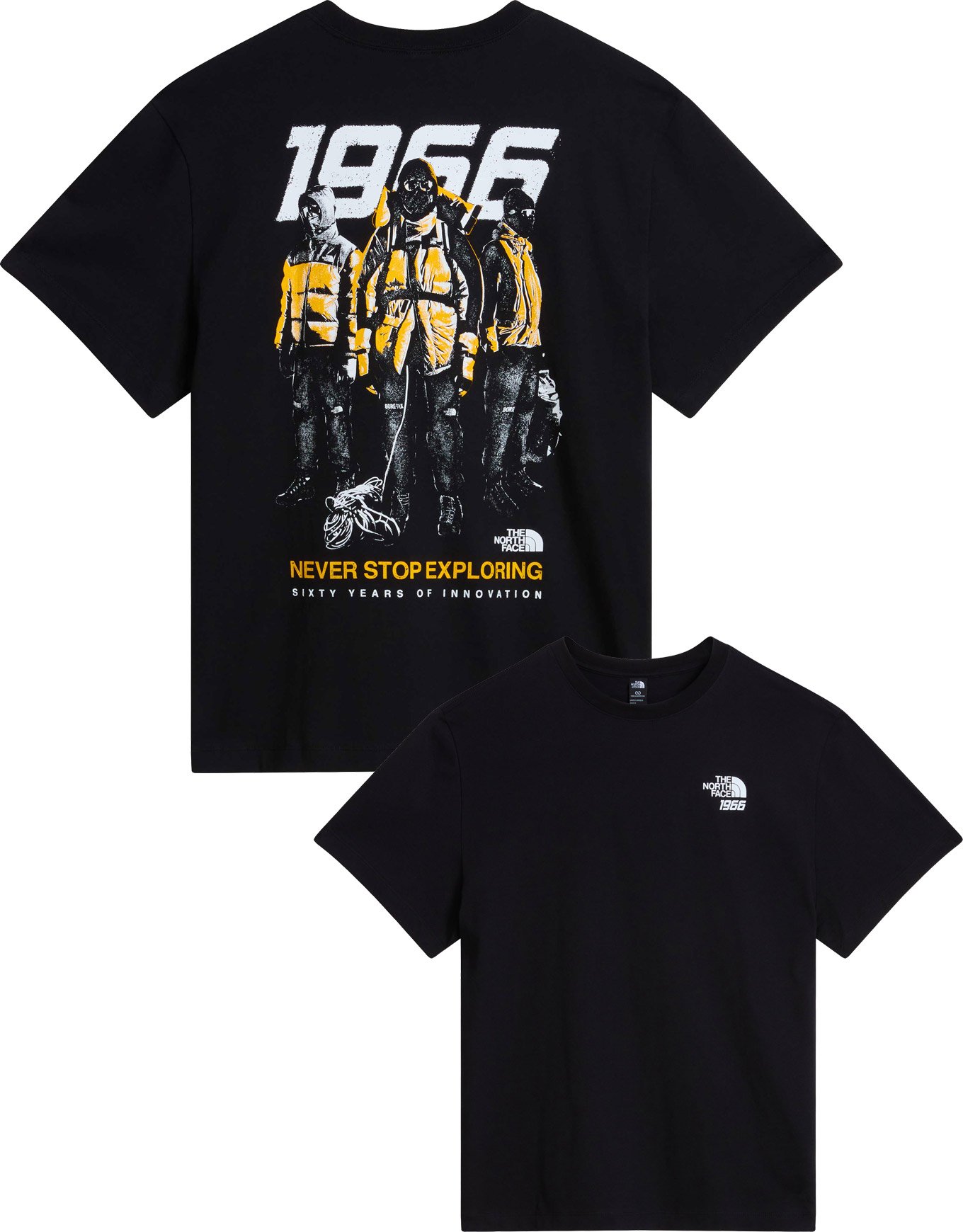 U 60Th Anniversary 1 Relaxed SS Tee TNF Black + The North Face