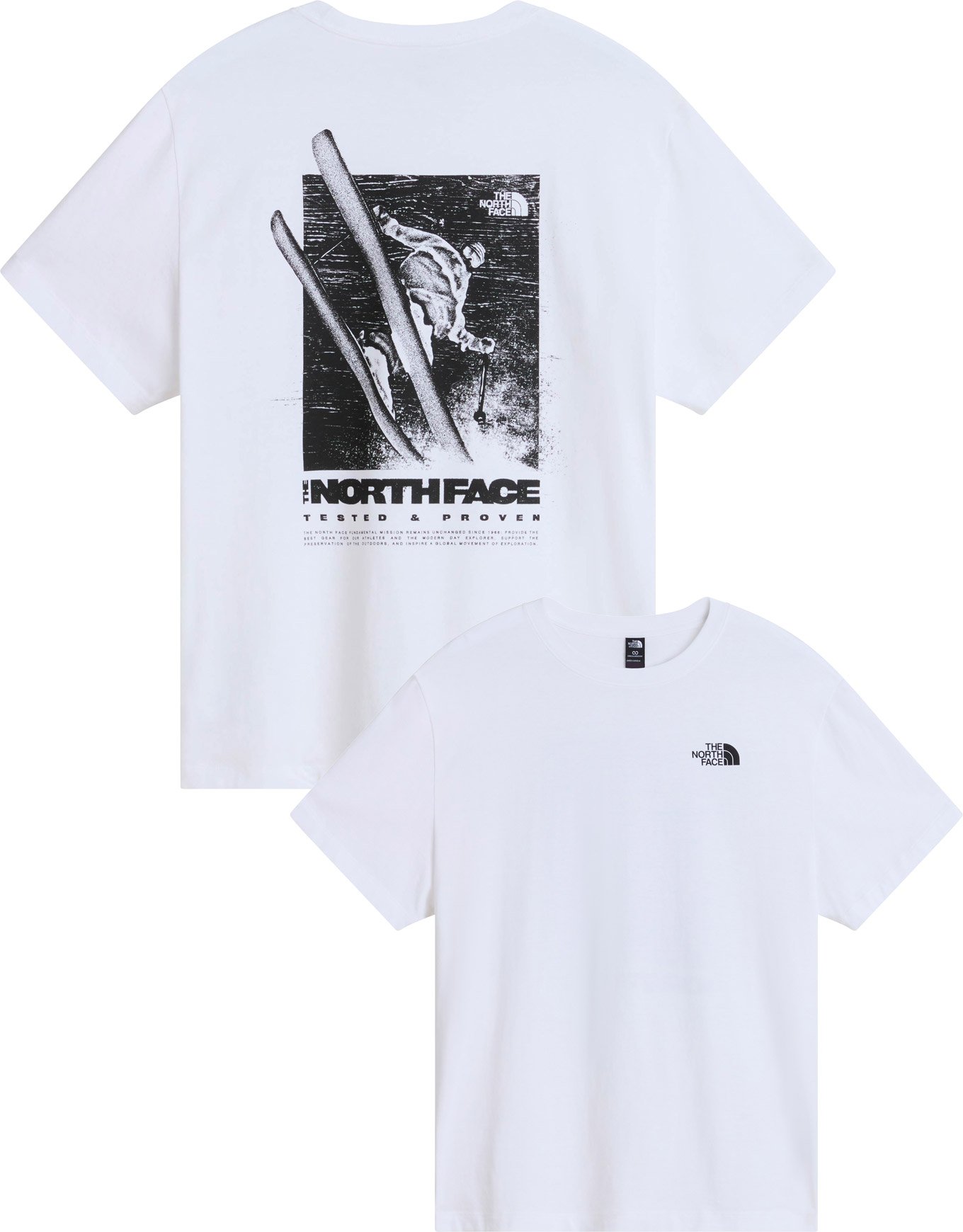 U Tested And Proven Relaxed SS Tee TNF White + The North Face