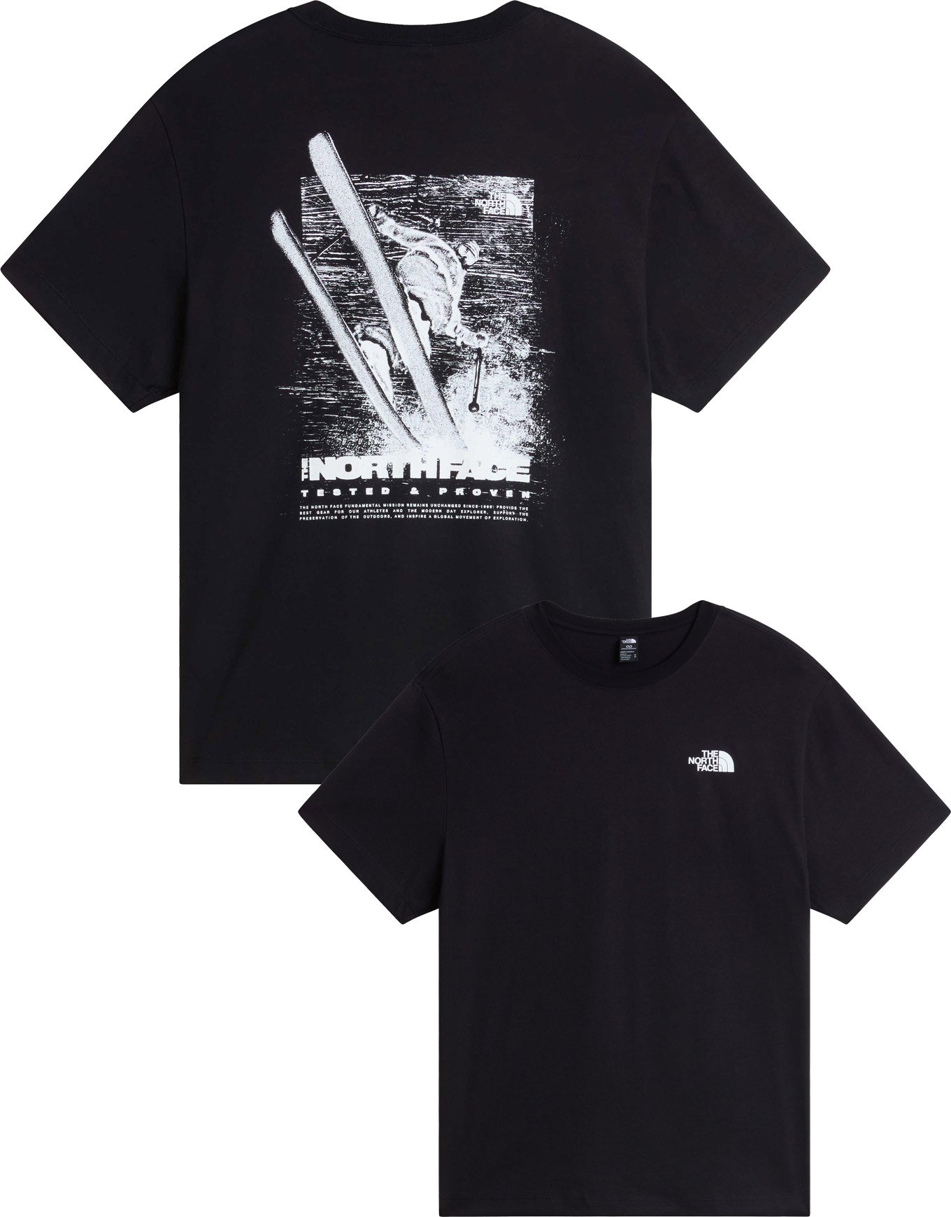 U Tested And Proven Relaxed SS Tee TNF Black + The North Face