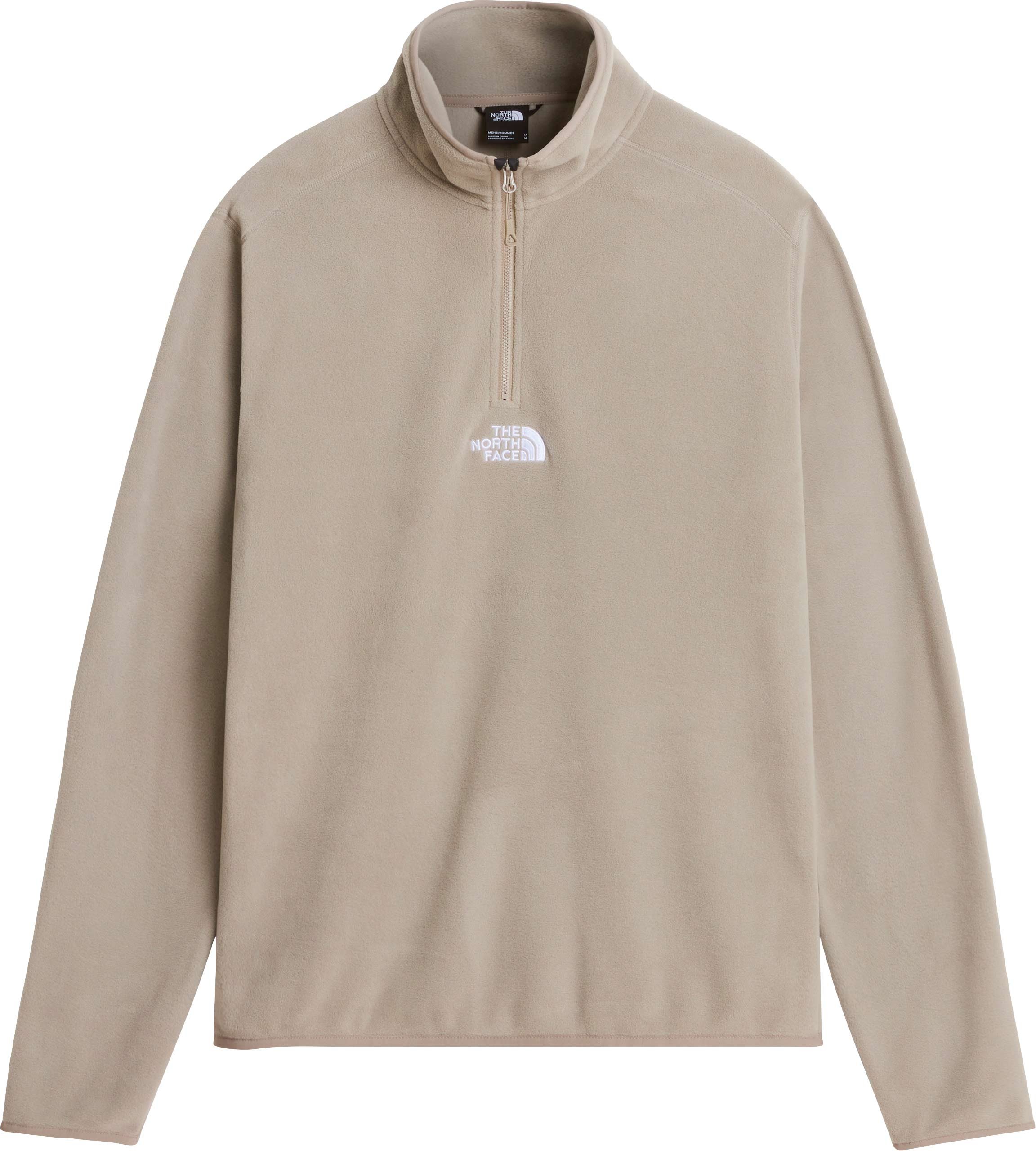 M Glacier 1/4 Zip Embroidered Logo Stone Slab + The North Face