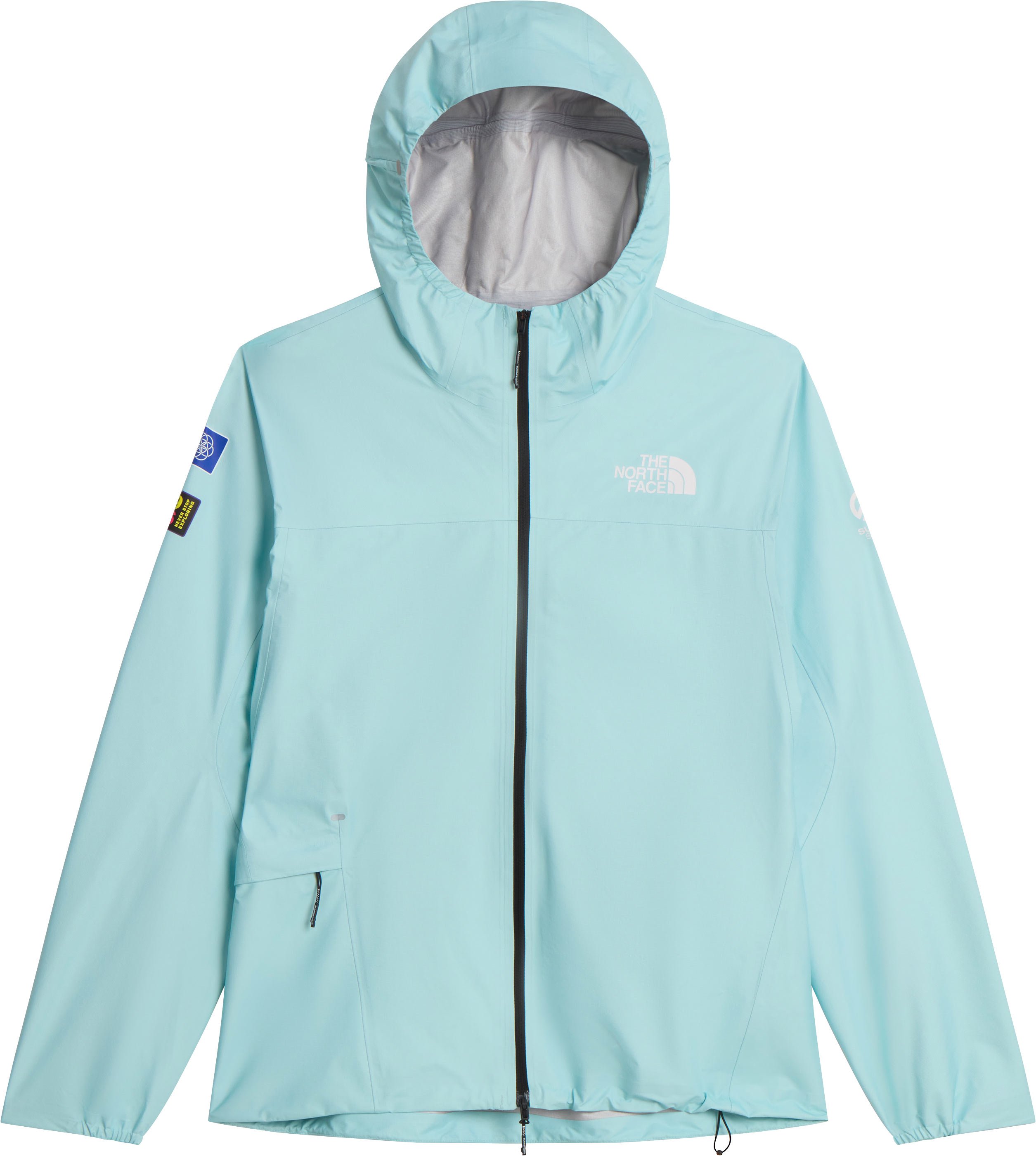 M Summit Futurelight Superior Jacket Graphic Canal Blue + The North Face