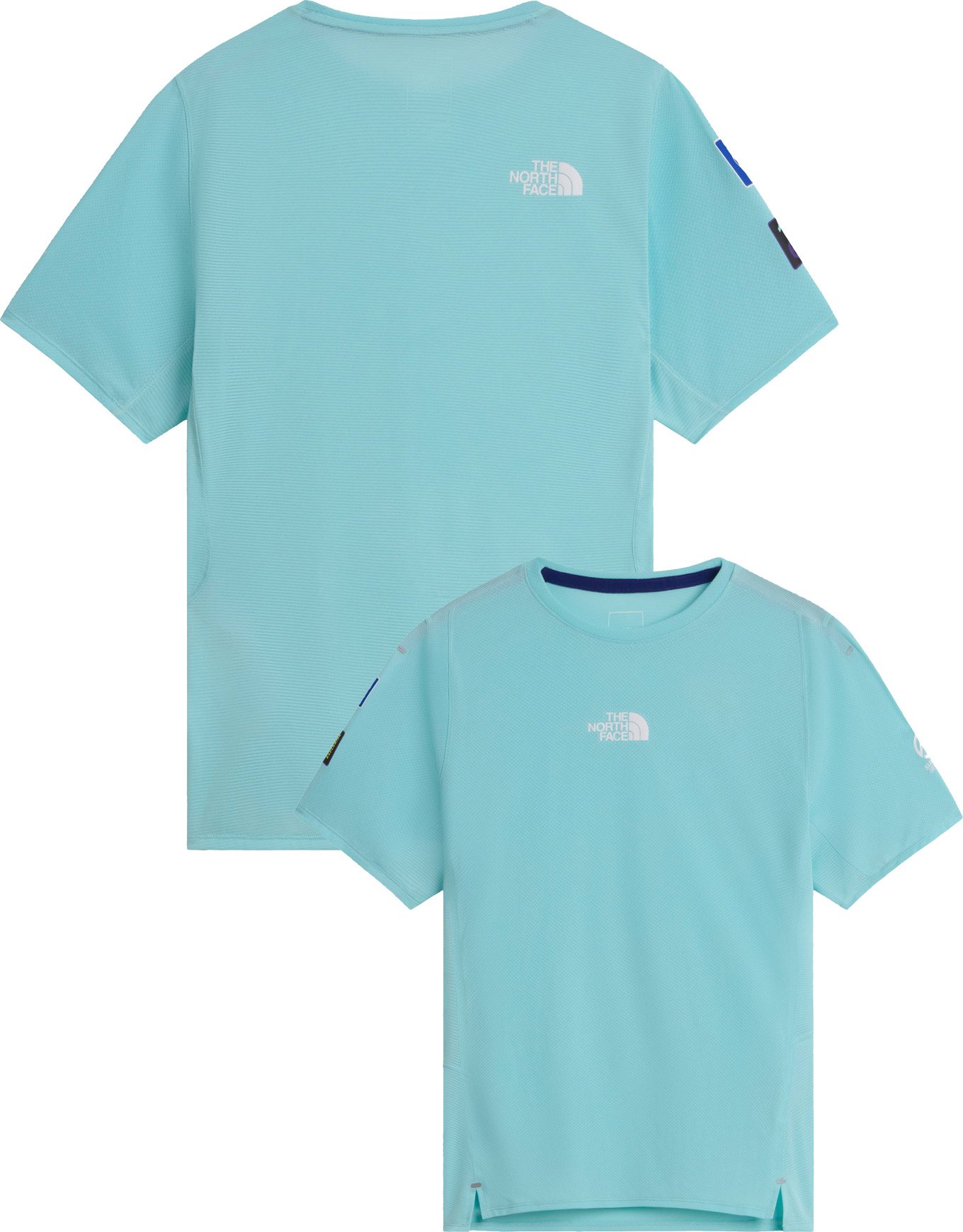 W Summit High Trail SS Graphic Canal Blue + The North Face